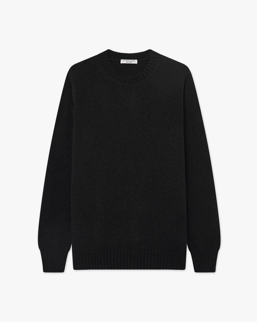Men's Faloria Crew Neck Sweater - Black - Archive