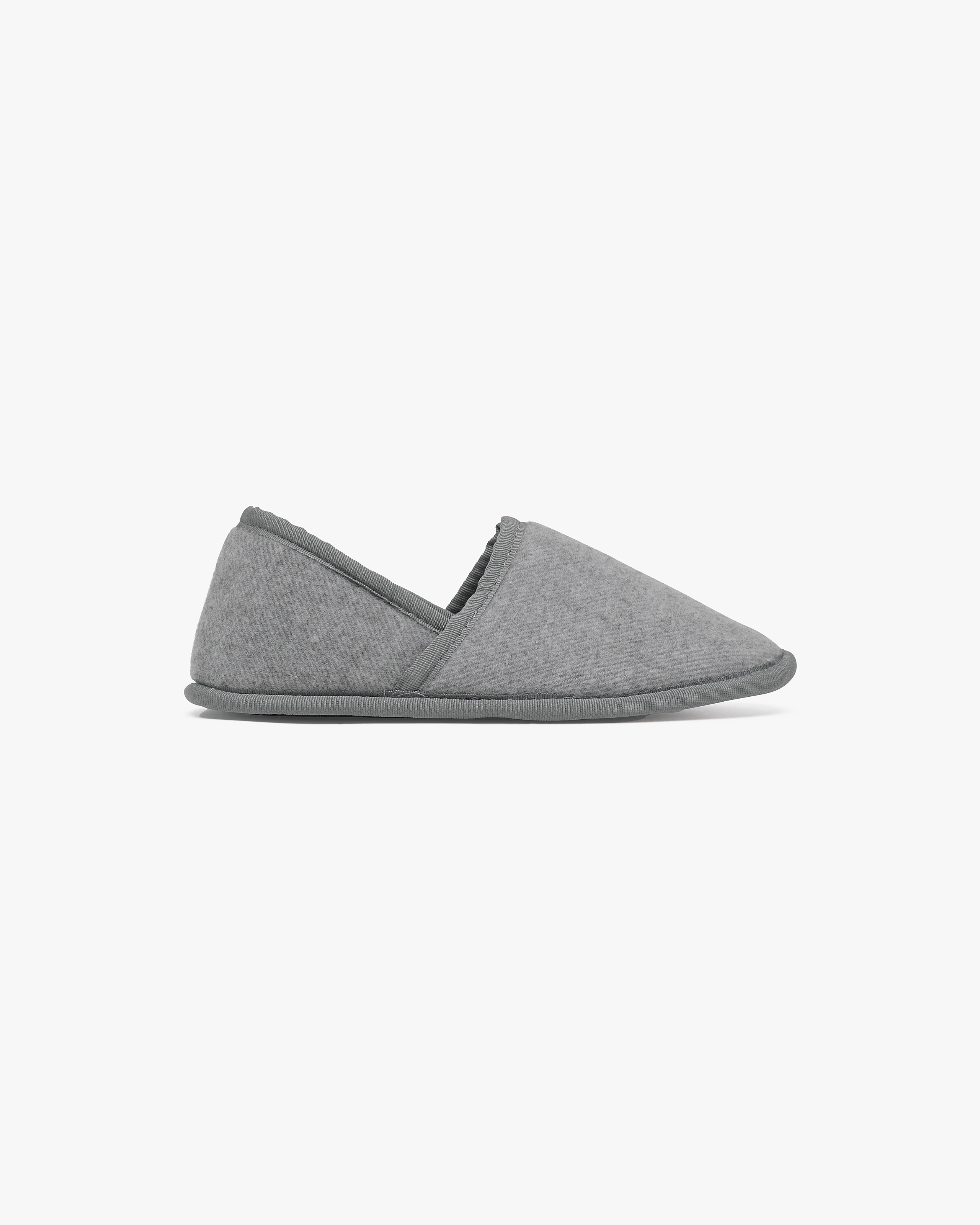 Kumo Slippers - Grey Cashmere