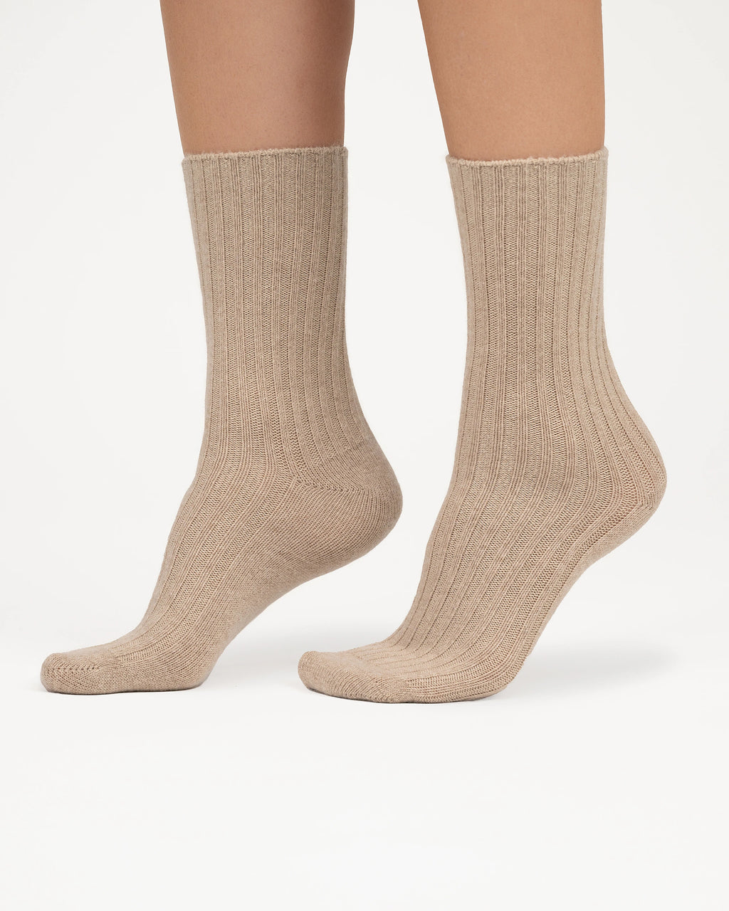 Chaussettes Essential Femme - Beige