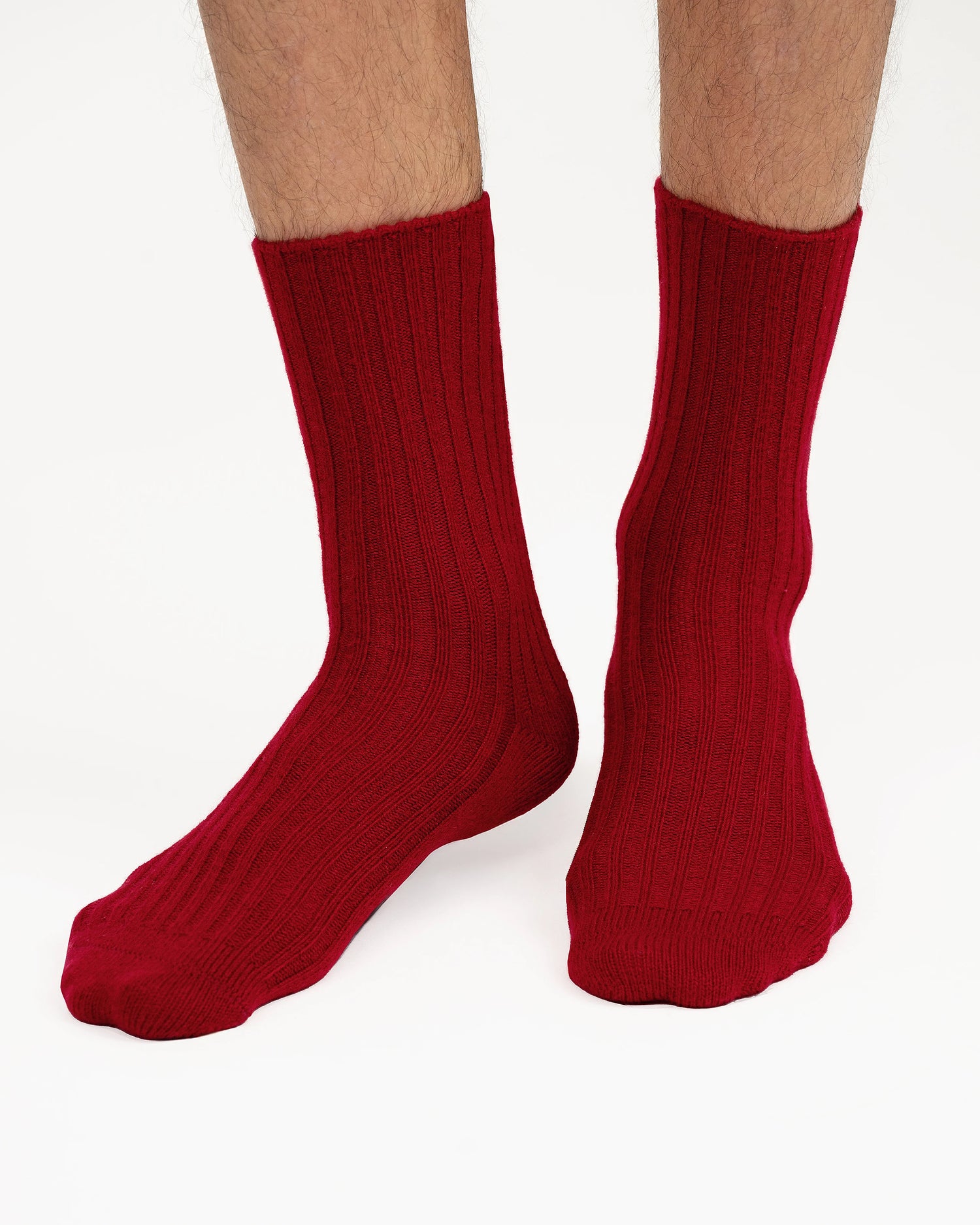 Herren Essential Socken - Rot