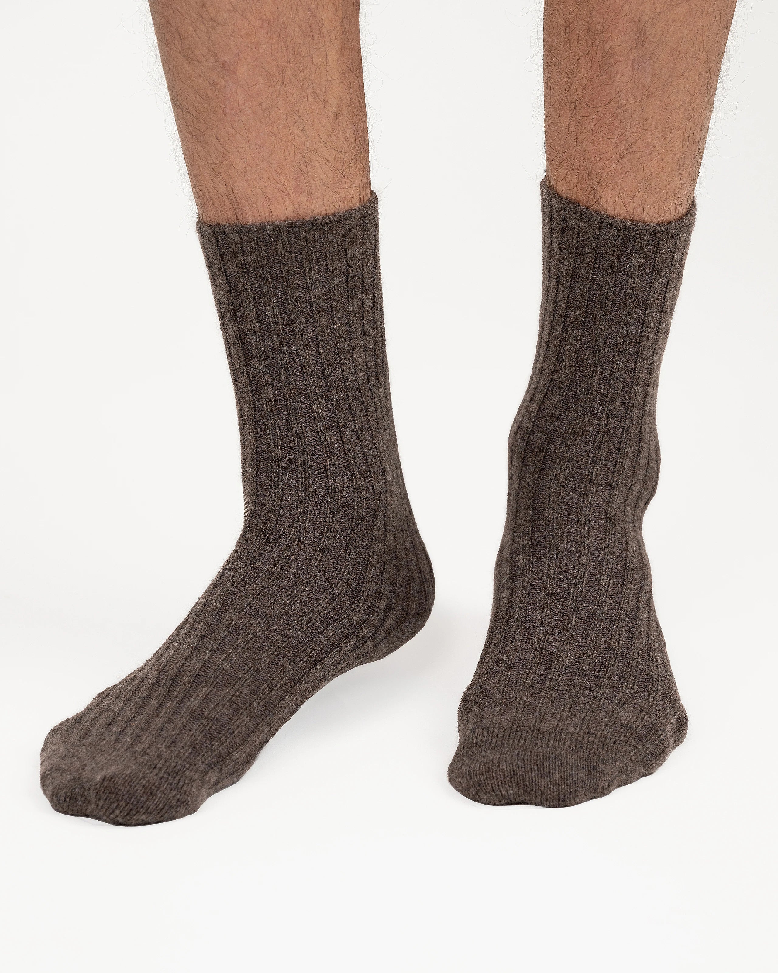 Herren Essential Socken - Braun