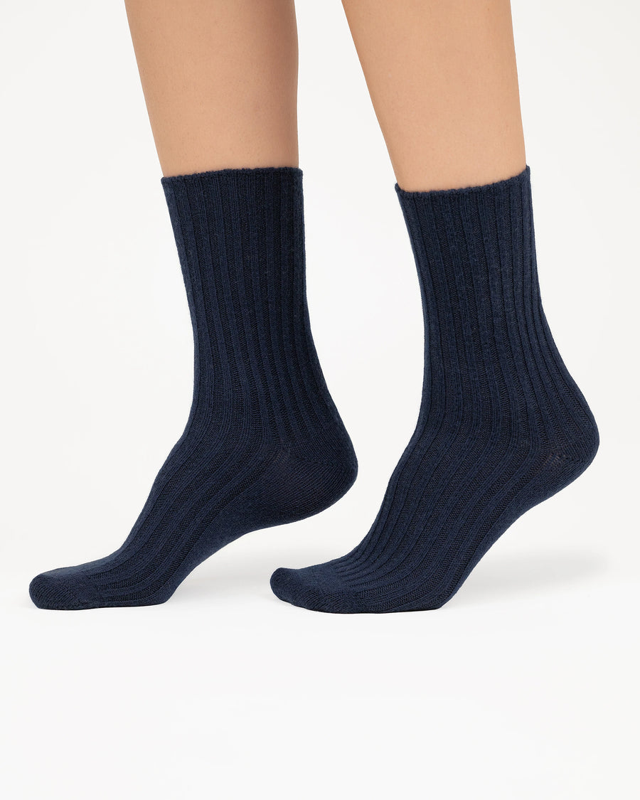 Damen Essential Socken - Nachtblau