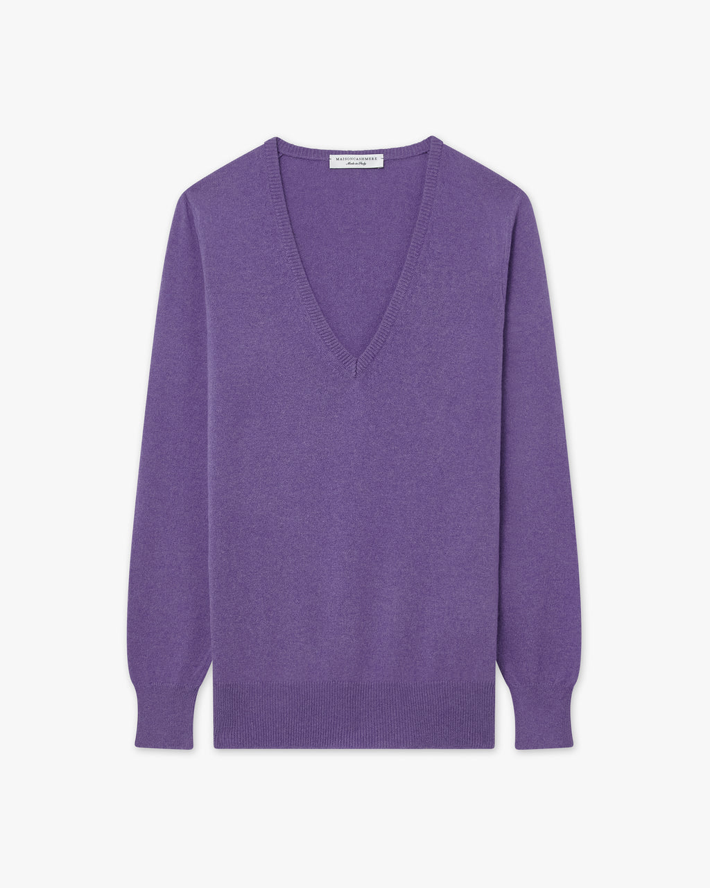 Essential V-Ausschnittpullover Damen - Lavendel - Archiv