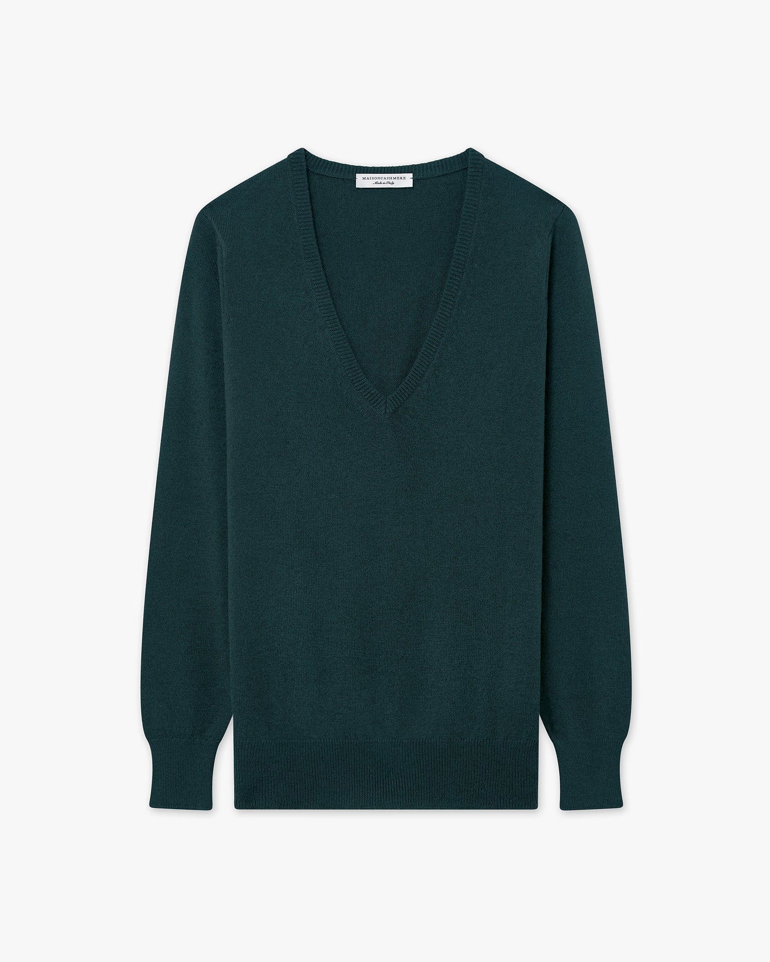Maglia Scollo V Essential Donna - Verde - Archivio