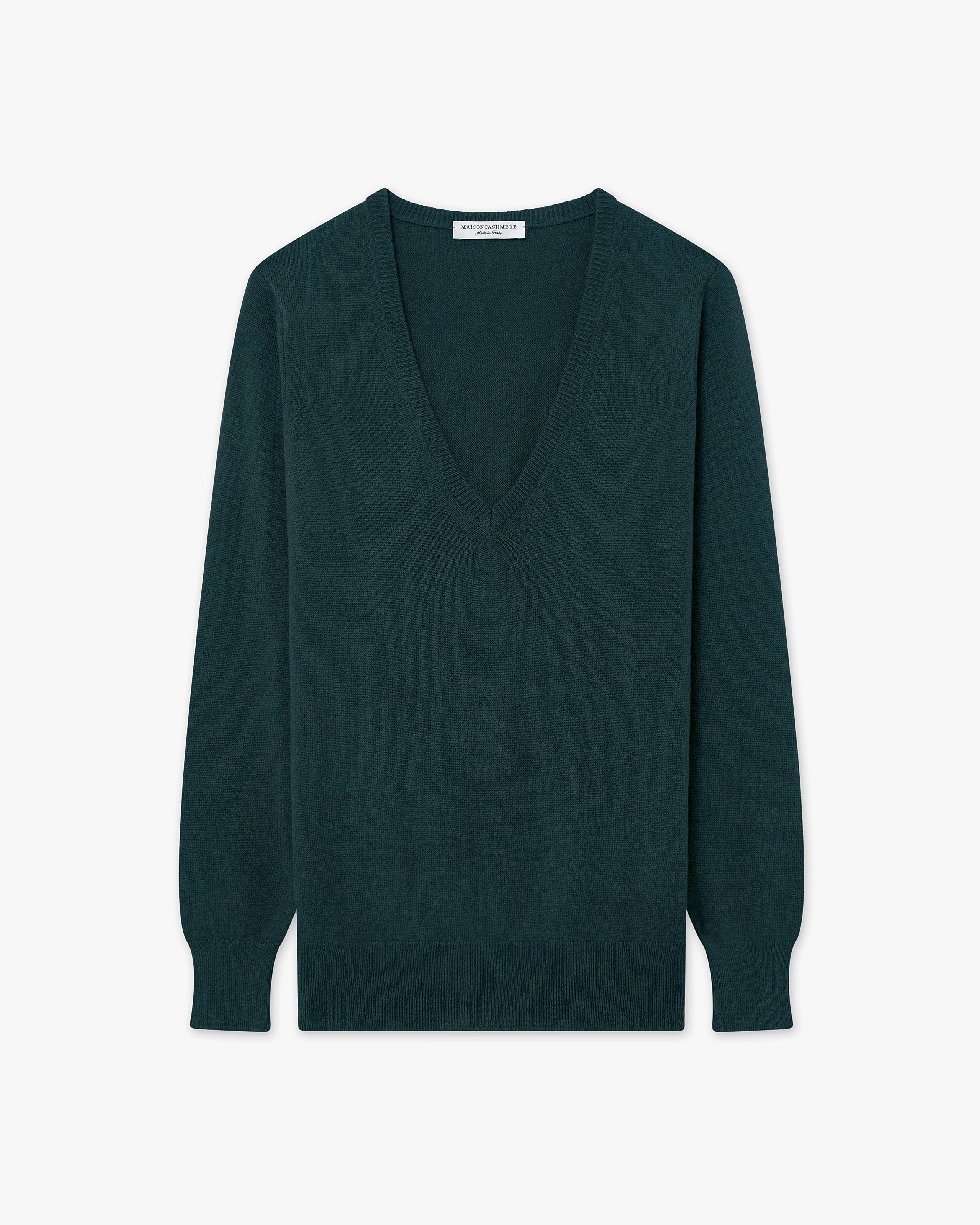 Maglia Scollo V Essential Donna - Verde - Archivio