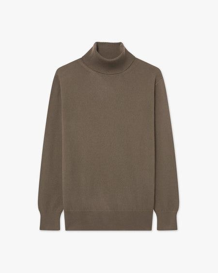 Maglia Dolcevita Essential Donna - Marrone - Archivio