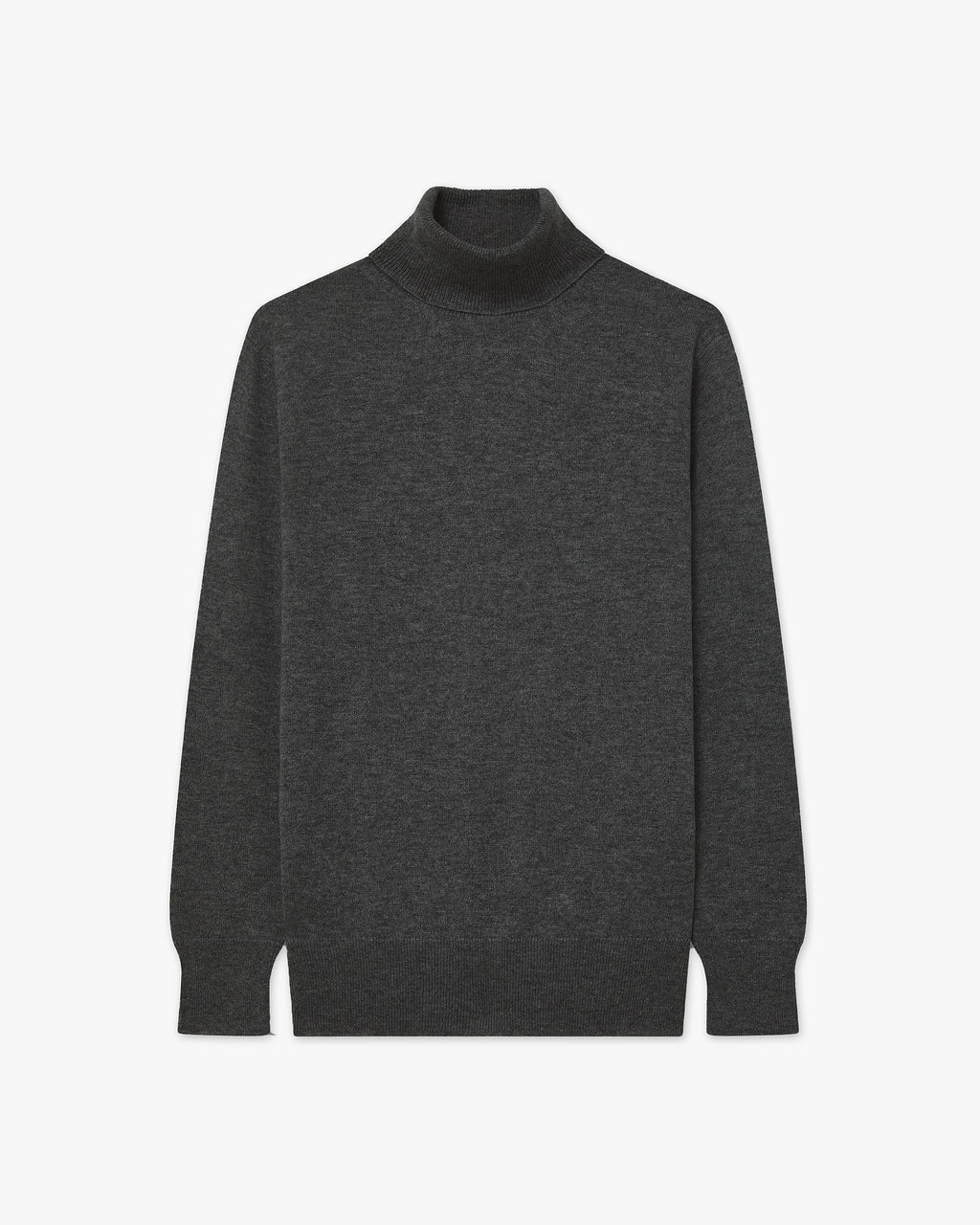 Women's Essential Turtleneck Sweater - Charcoal - Archive