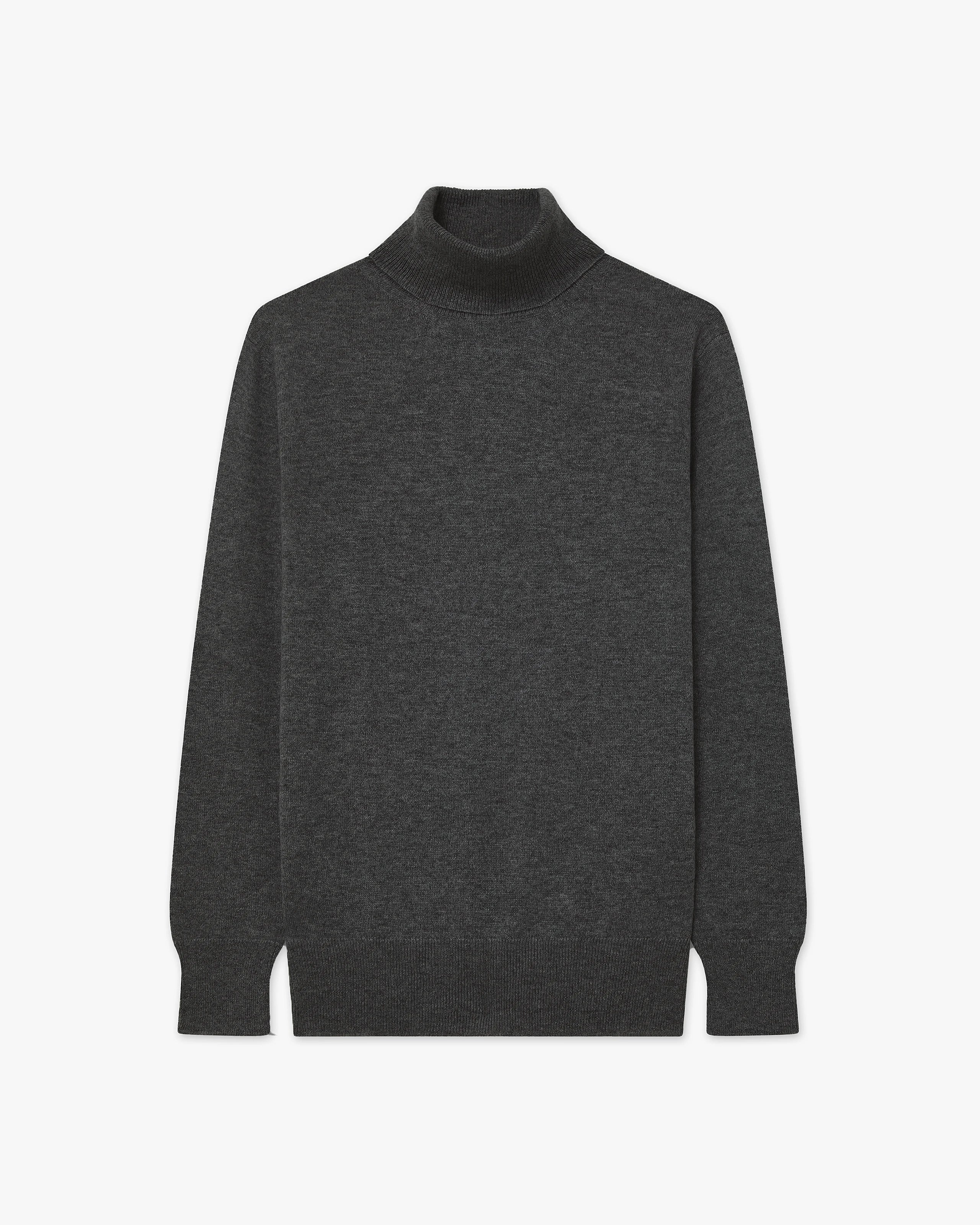 Maglia Dolcevita Essential Donna - Grigio Scuro - Archivio