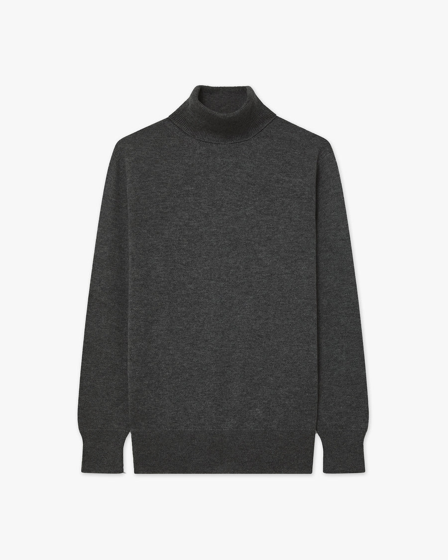 Maglia Dolcevita Essential Donna - Grigio Scuro - Archivio