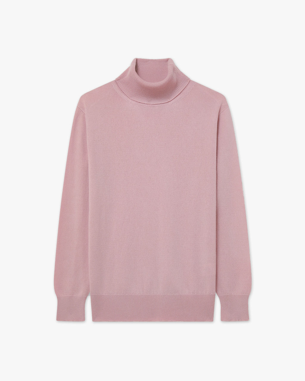 Essential Rollkragenpullover Damen - Altrosa - Archiv