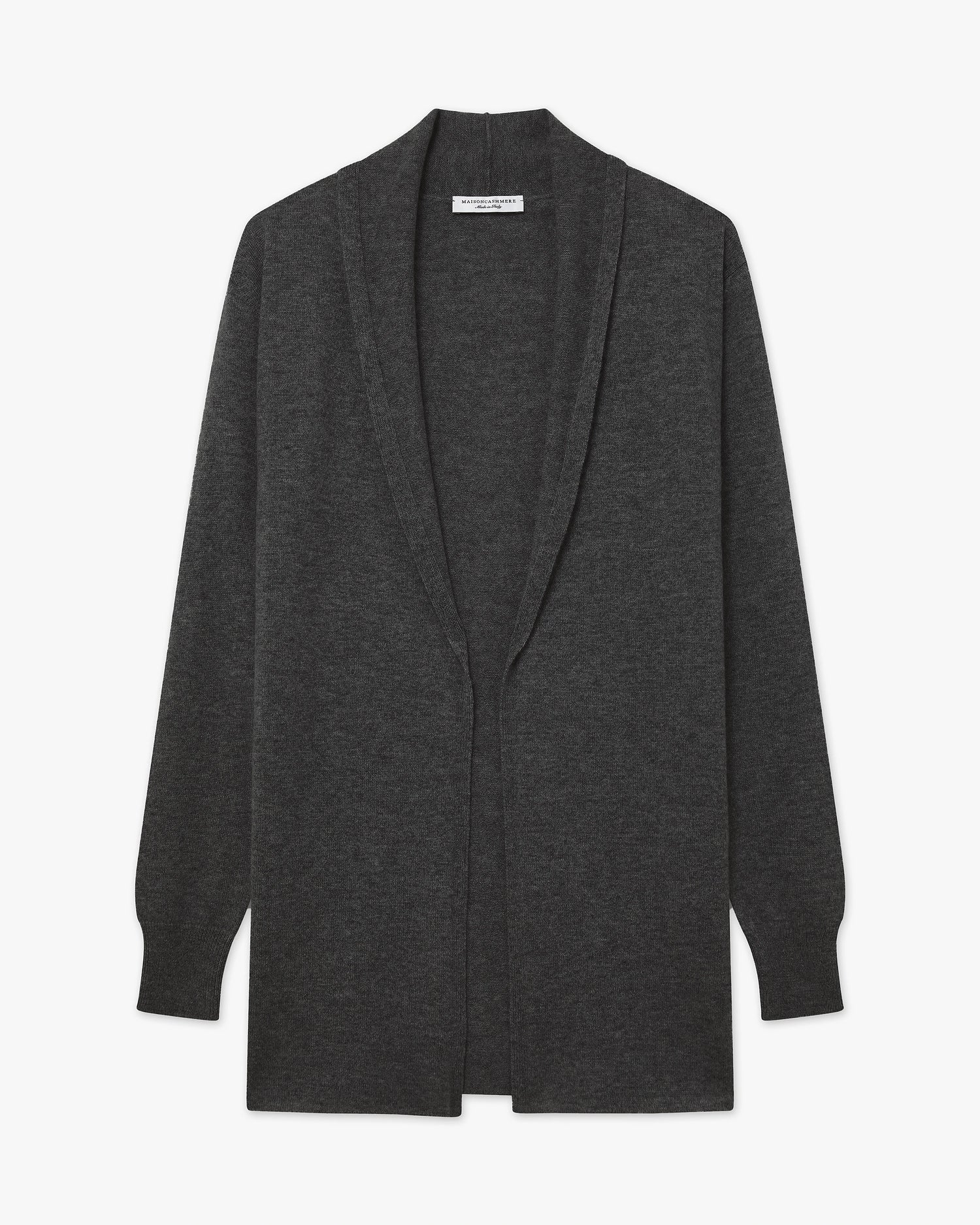 Cardigan Ouvert Essential - Dunkelgrau - Archiv