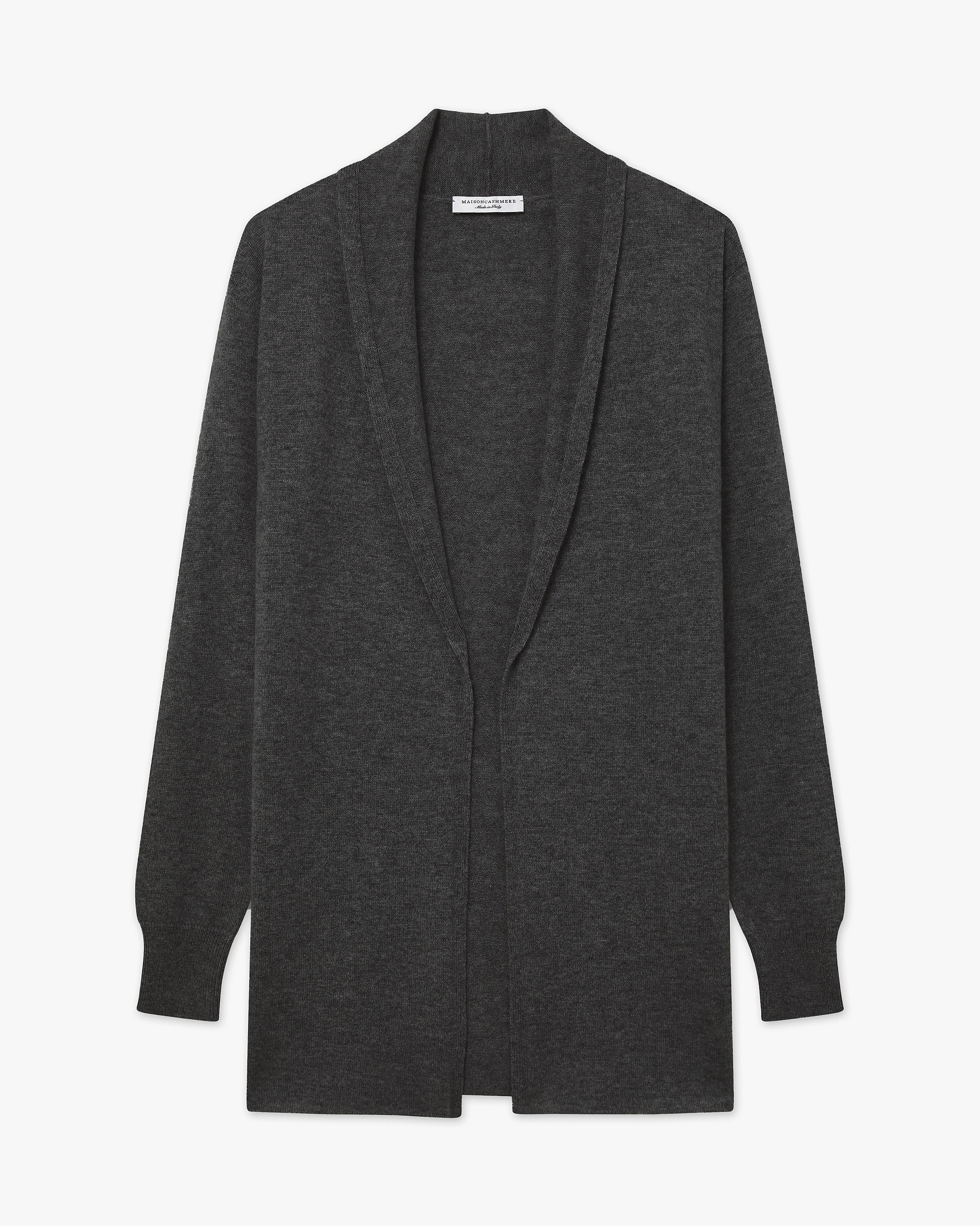 Cardigan Ouvert Essential - Dunkelgrau - Archiv