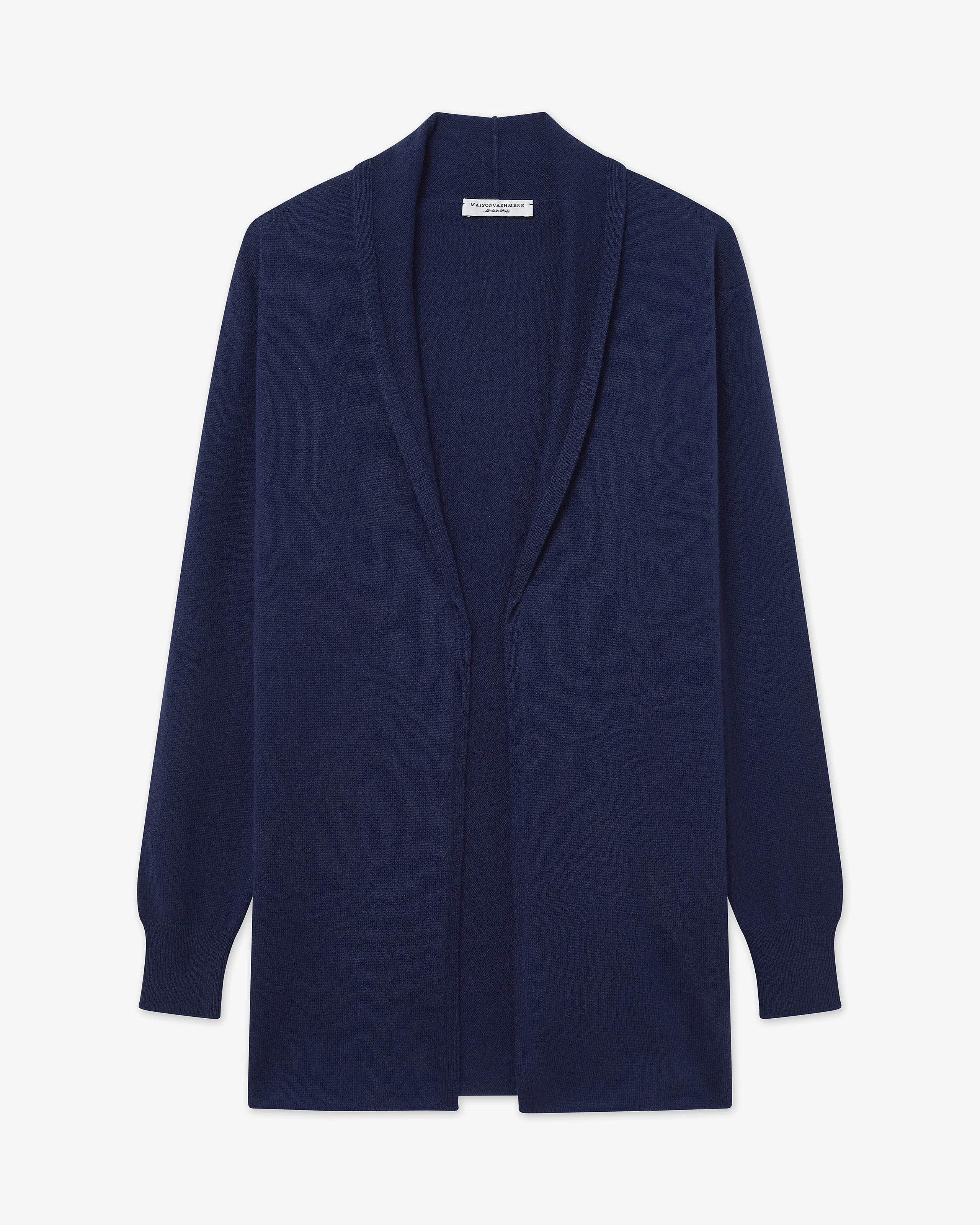 Cardigan Ouvert Essential - Blau - Archiv