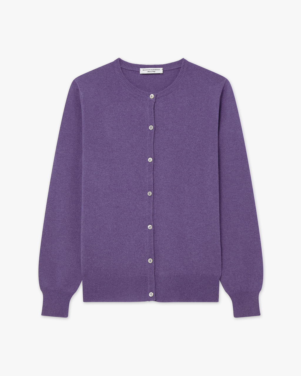 Essential Rundhals Cardigan - Lavendel - Archiv