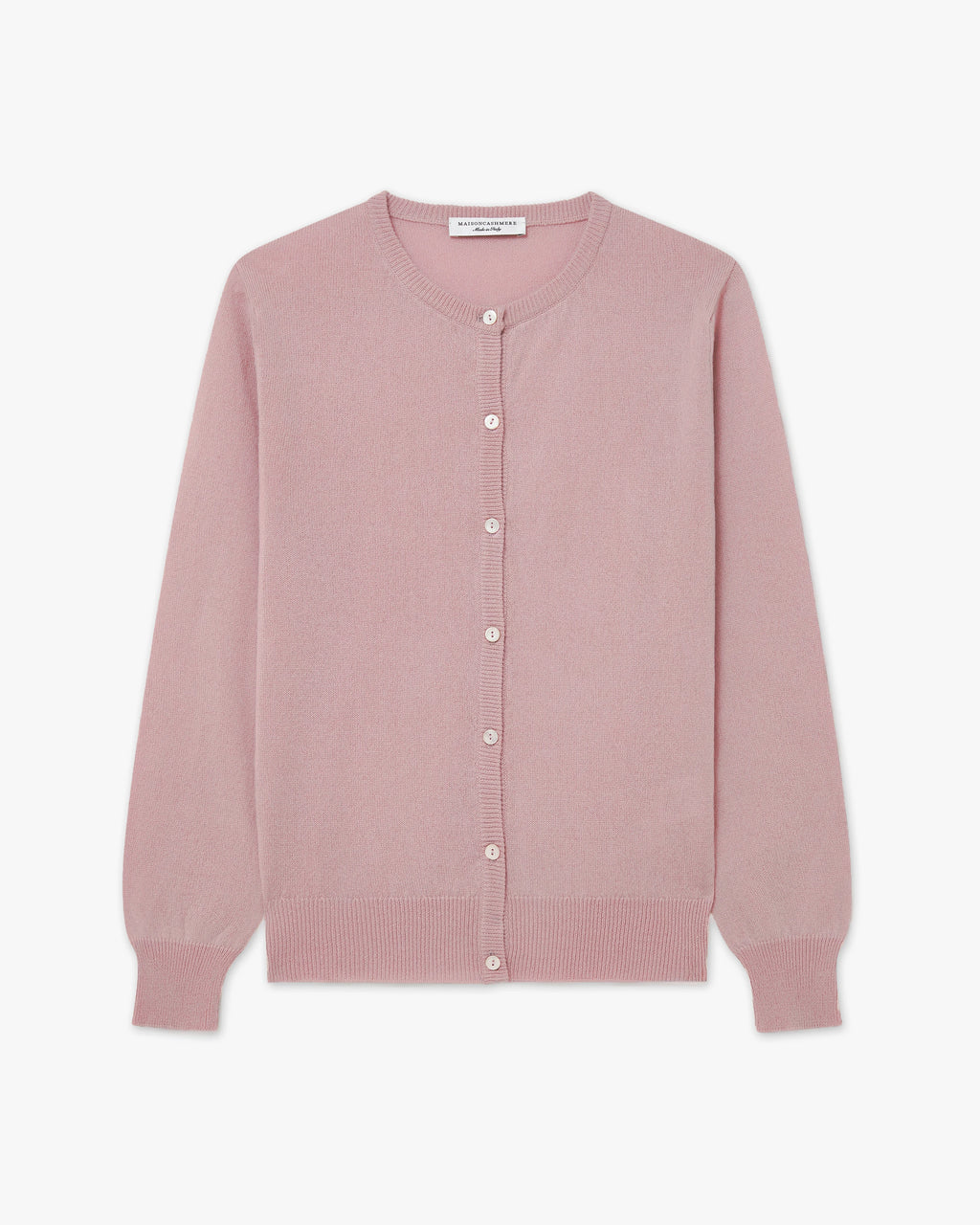 Cardigan Girocollo Essential - Rosa Antico - Archivio