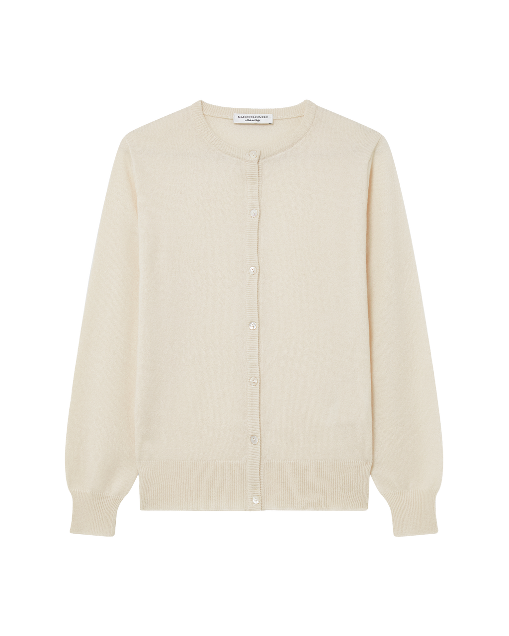 Custom Studio - Essential Crew Neck Cardigan Women > Custom Studio > Cardigan