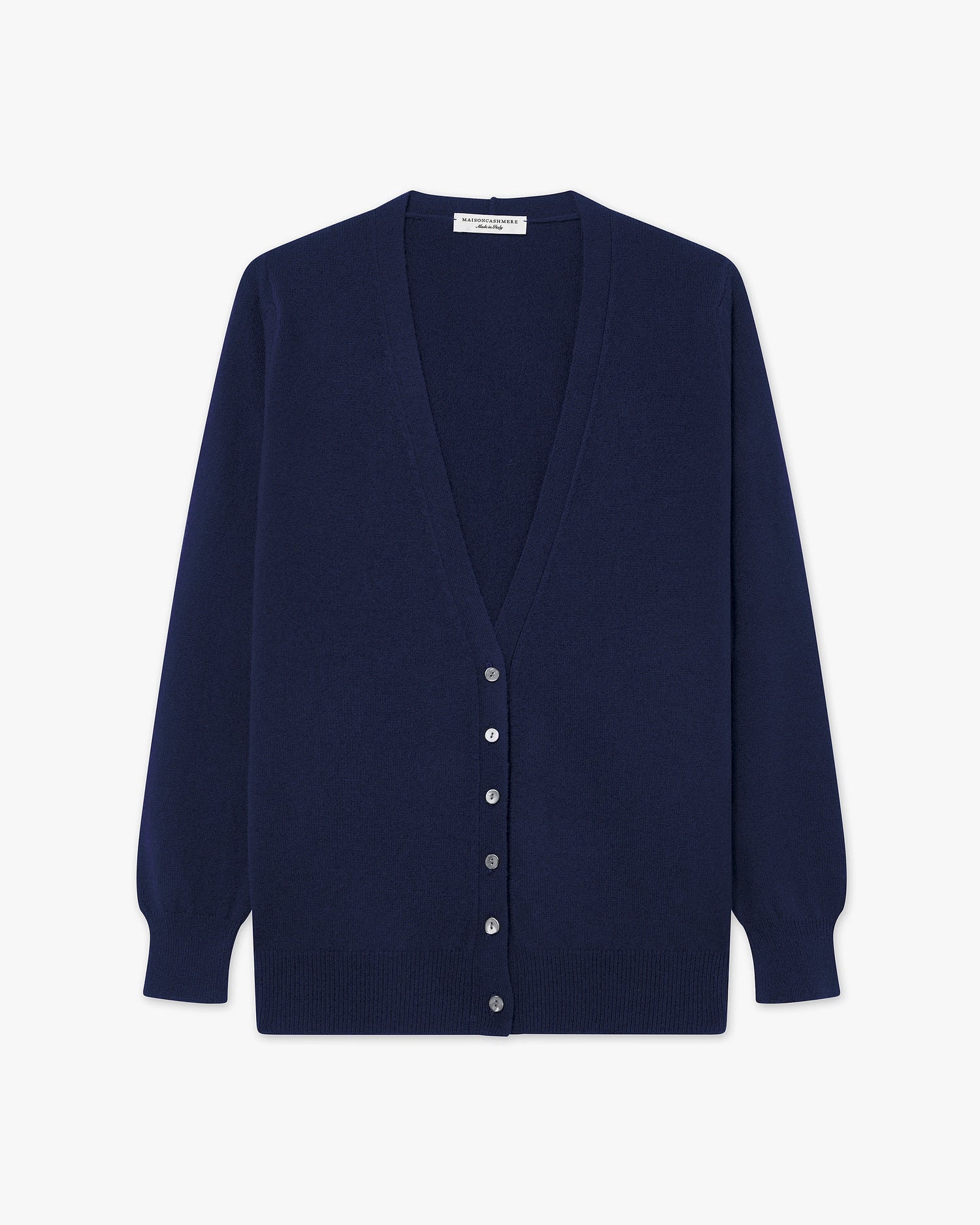 Women's Essential V-Neck Cardigan - Blue - Archive