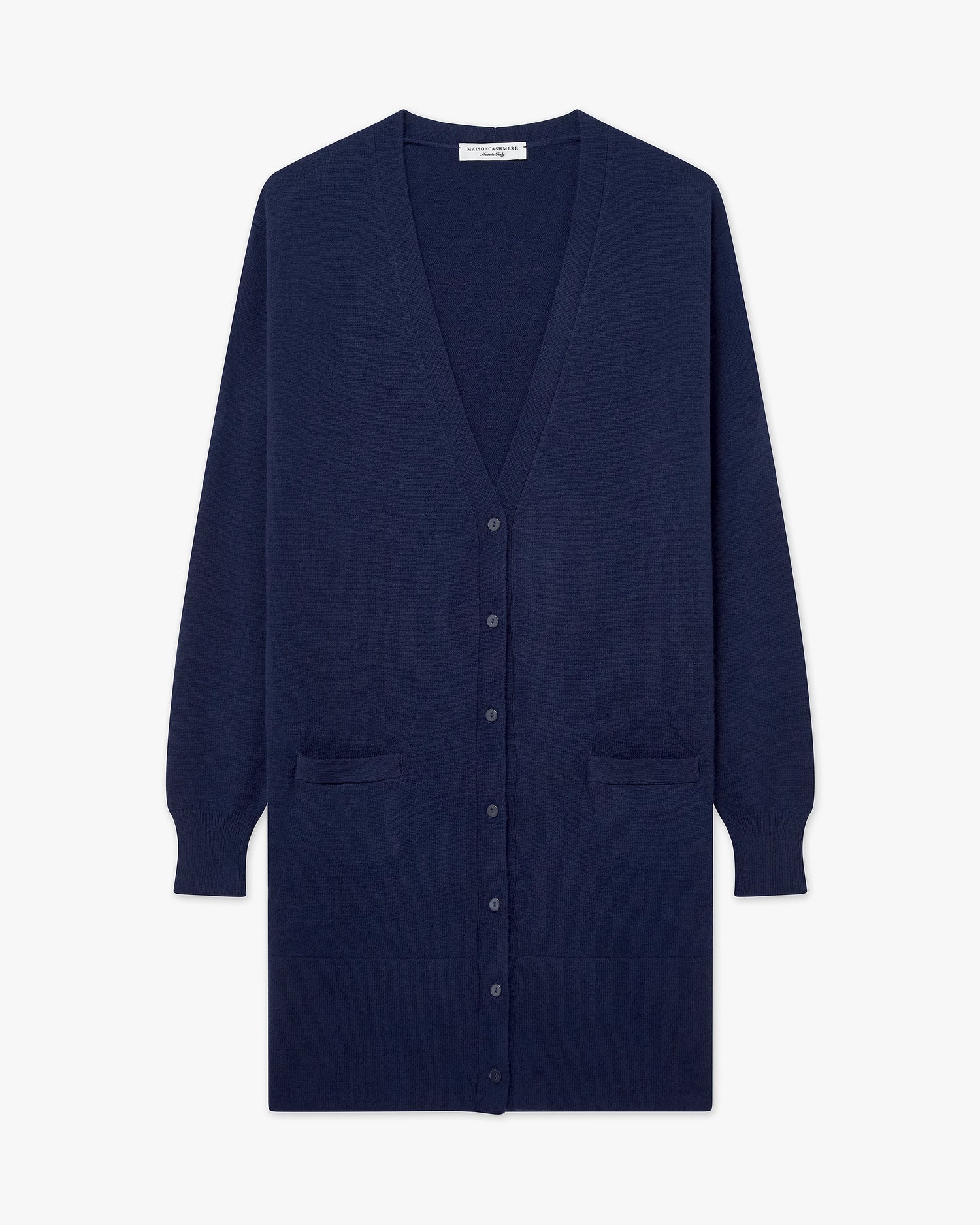 Essential Long Cardigan - Blue - Archive