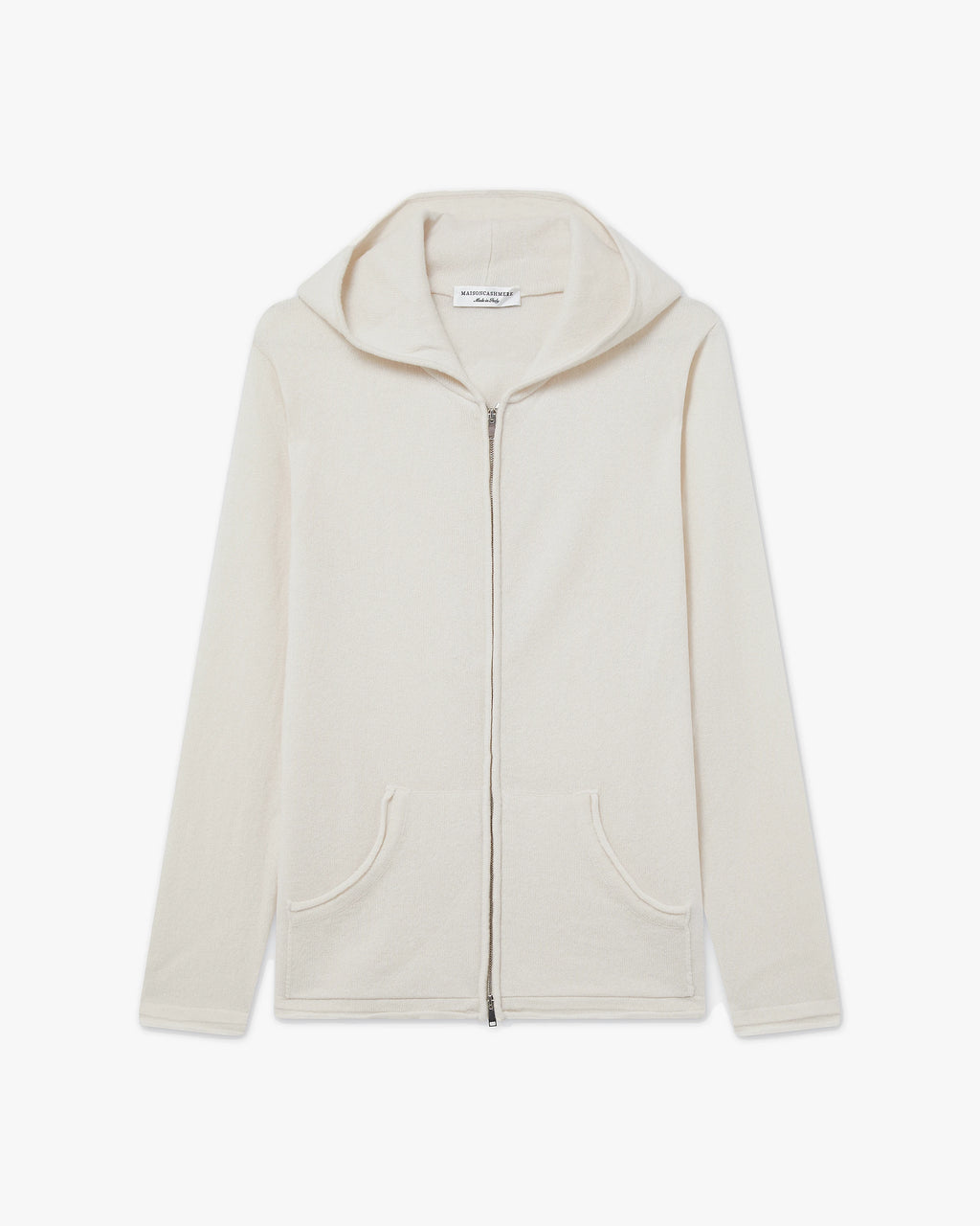 Sweat à Capuche Zippé Salò Femme - Écru - Archive