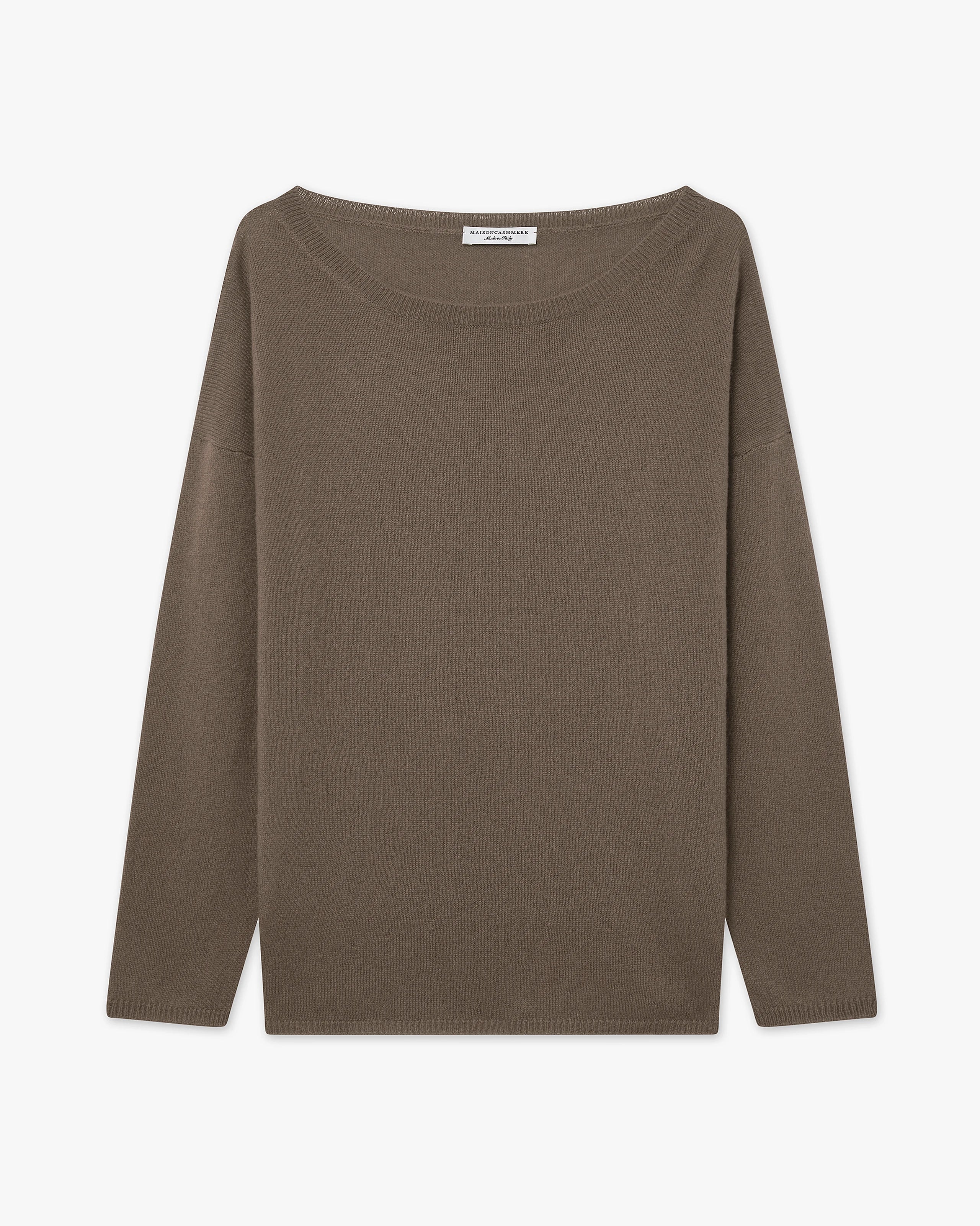 Pull Col Bateau Lightness - Marron - Archive