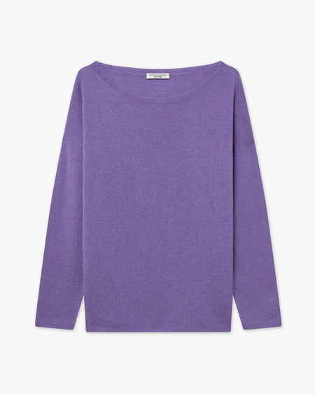 Lightness U-Boot-Pullover - Lavendel - Archiv