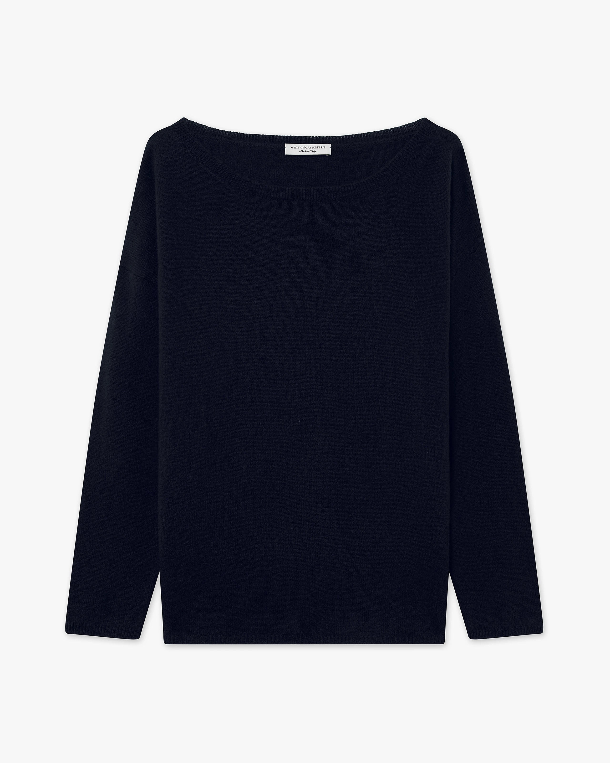 Pull Col Bateau Lightness - Bleu Nuit - Archive