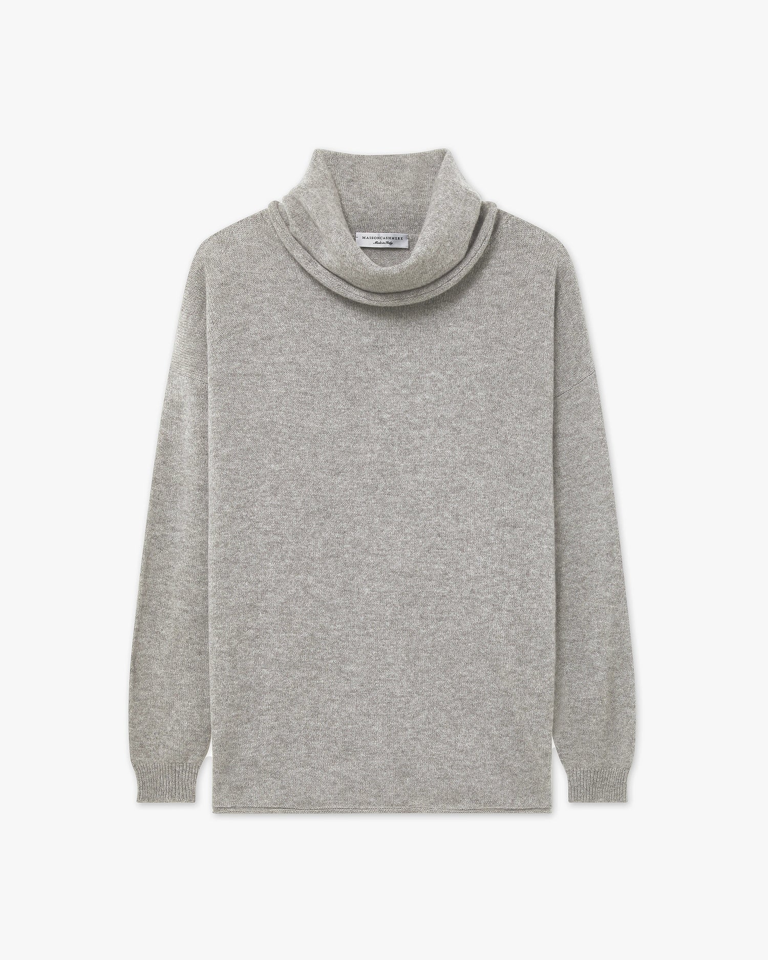 Maglia Collo Anello Lightness - Grigio Chiaro - Archivio