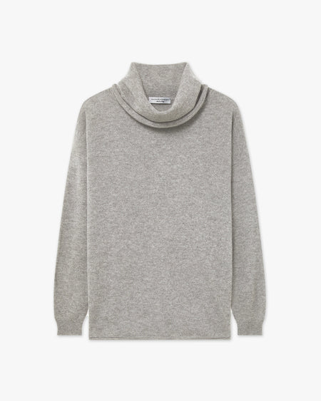 Maglia Collo Anello Lightness - Grigio Chiaro - Archivio