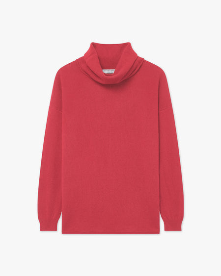 Maglia Collo Anello Lightness - Corallo - Archivio