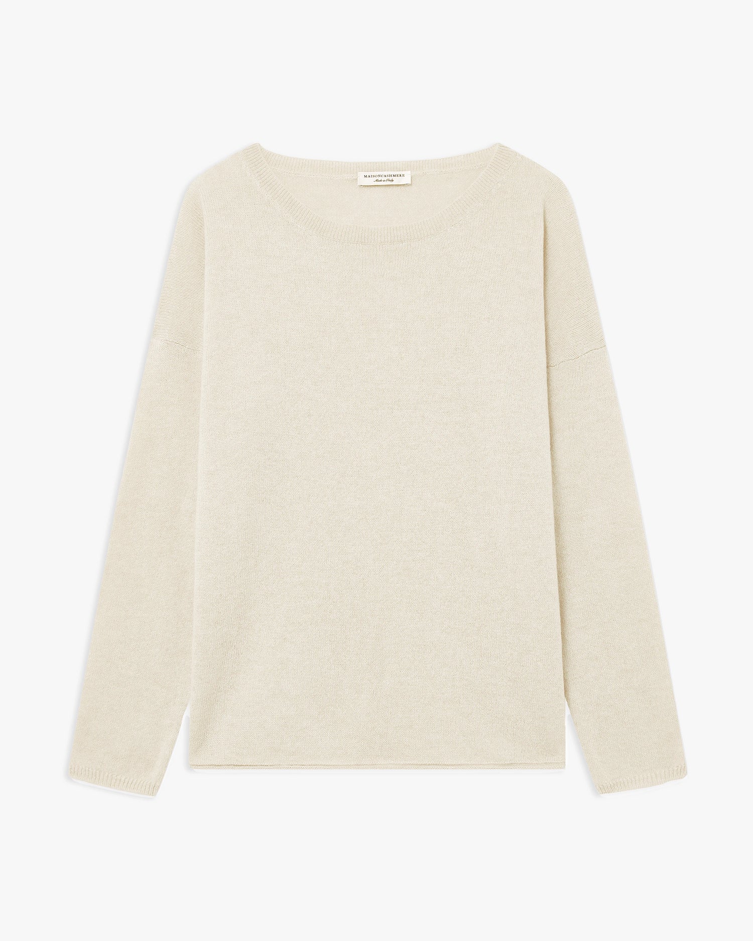 Lightness Crew Neck Sweater - White - Archive