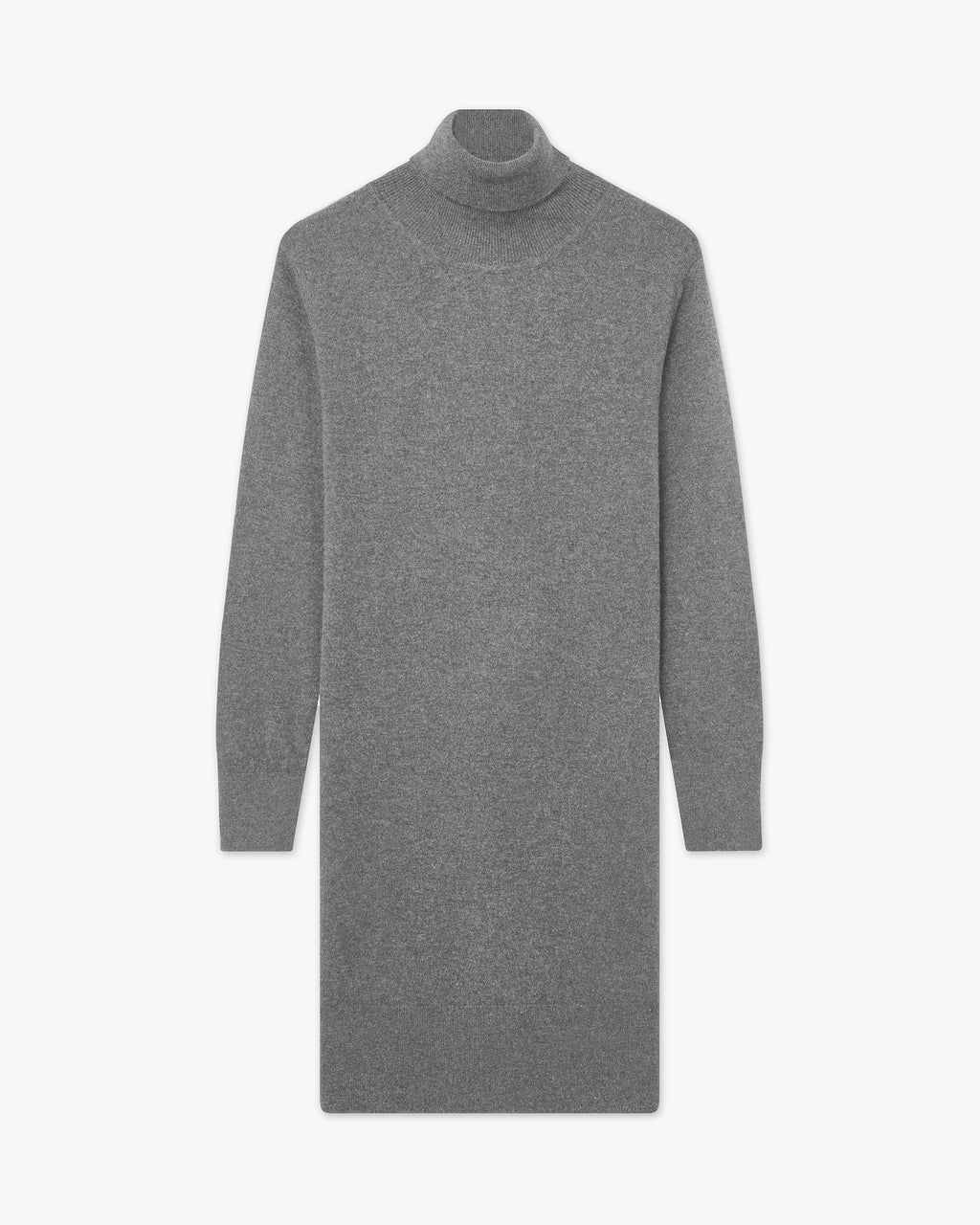 Florenz Turtleneck Dress - Medium Grey - Archive