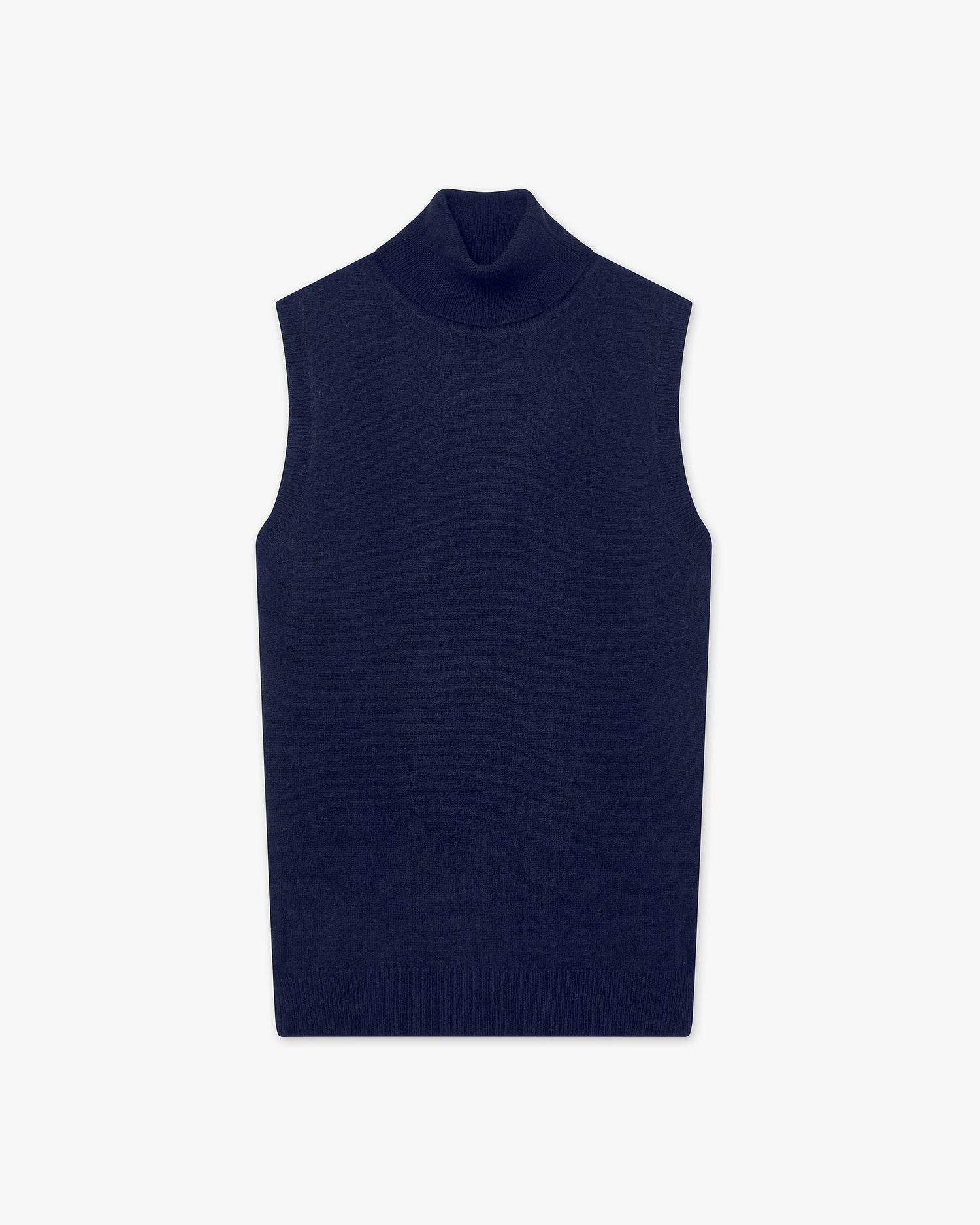 Essential Turtleneck Top - Blue - Archive