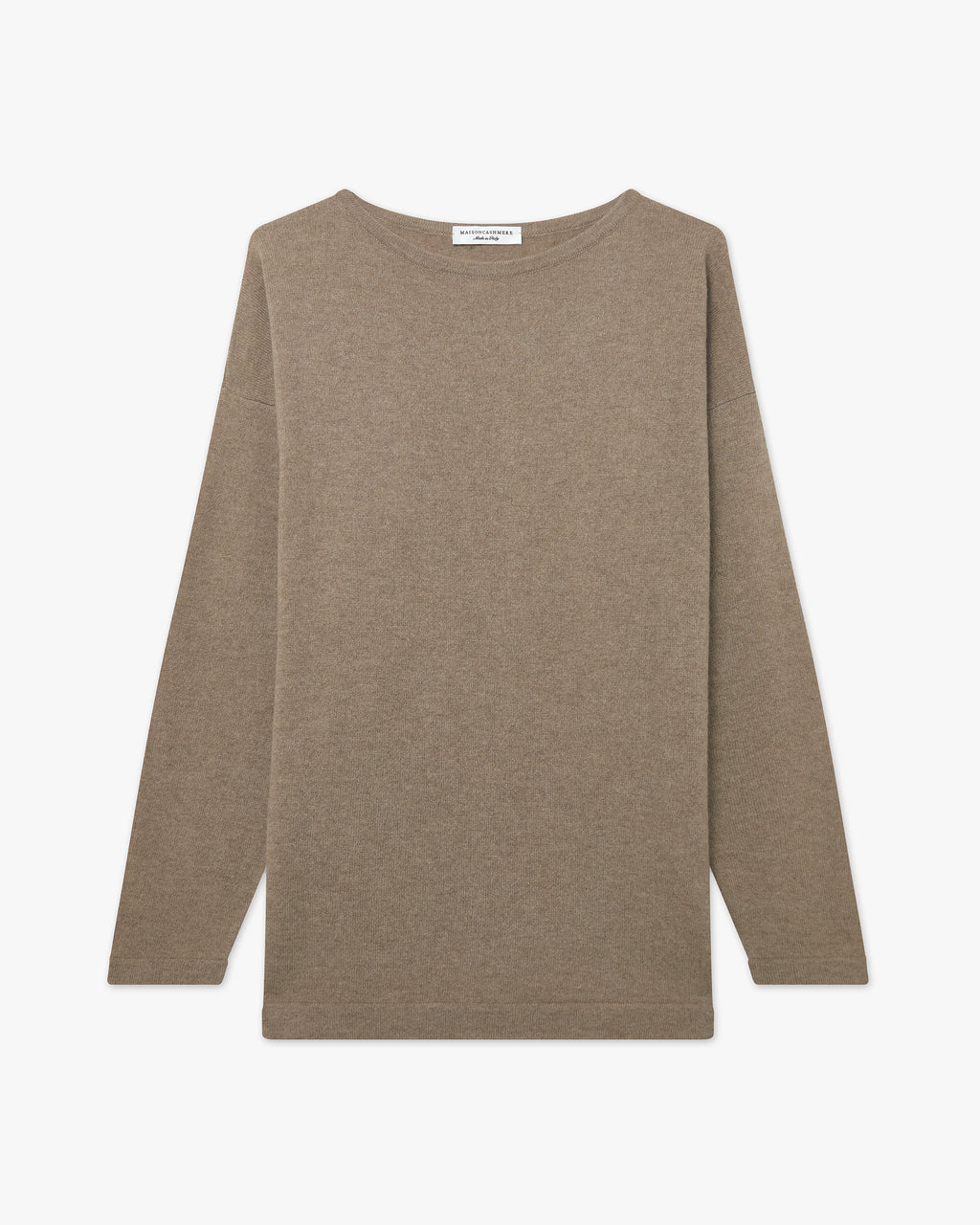 Maglia Scollo Barca Mollis - Tortora - Archivio