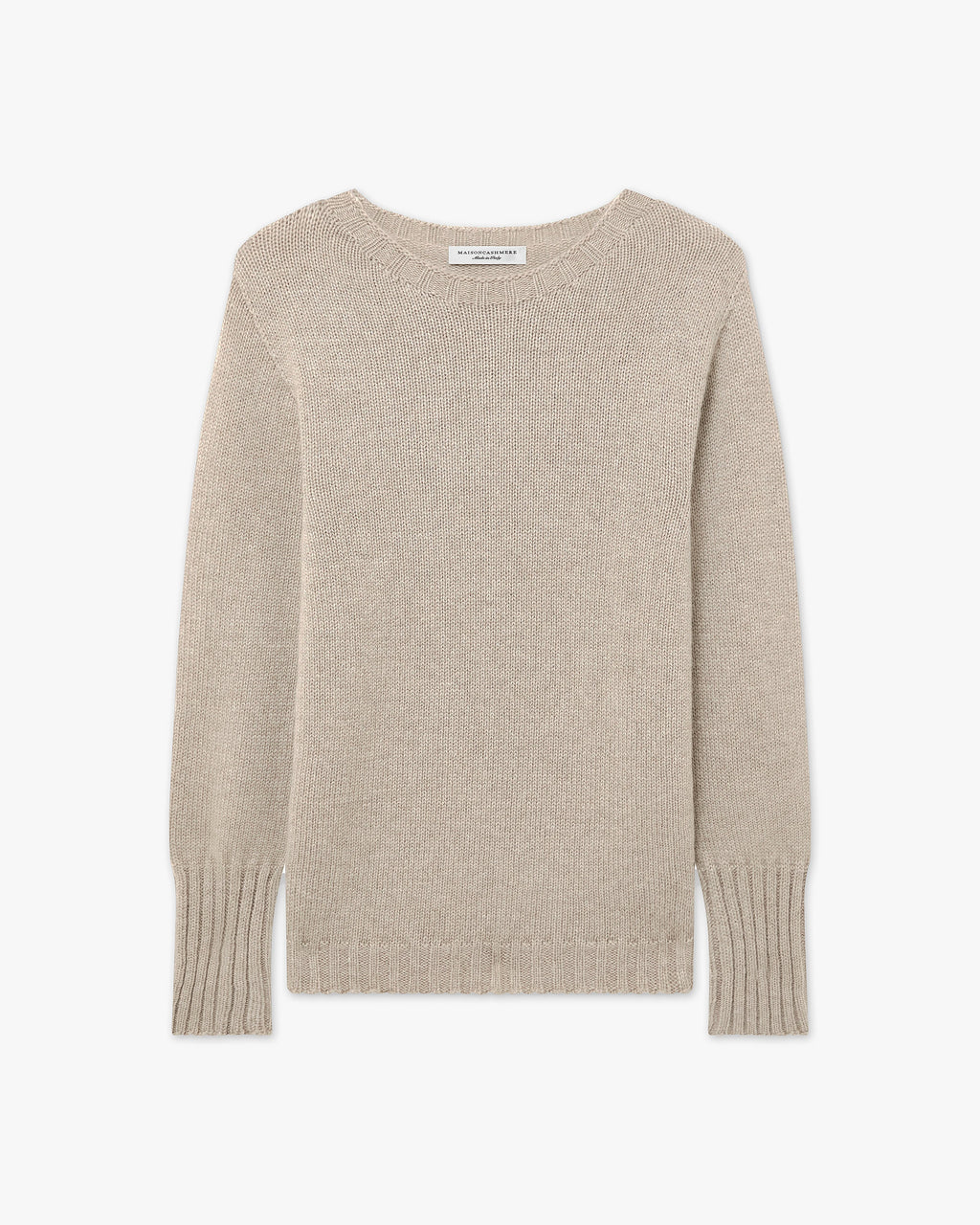 Pull Col Rond Merano Femme - Beige - Archive