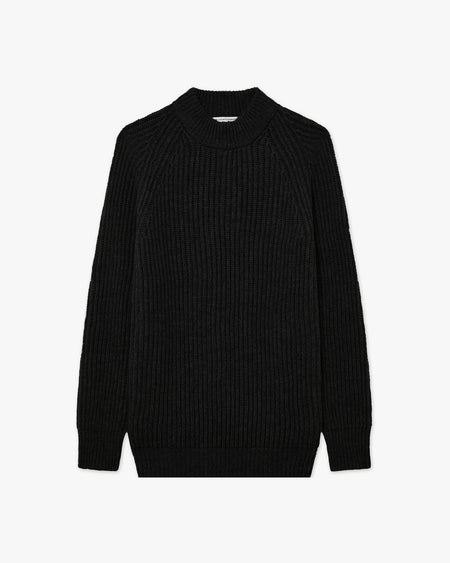 Women's Celerina Crew Neck Sweater - Black - Archive