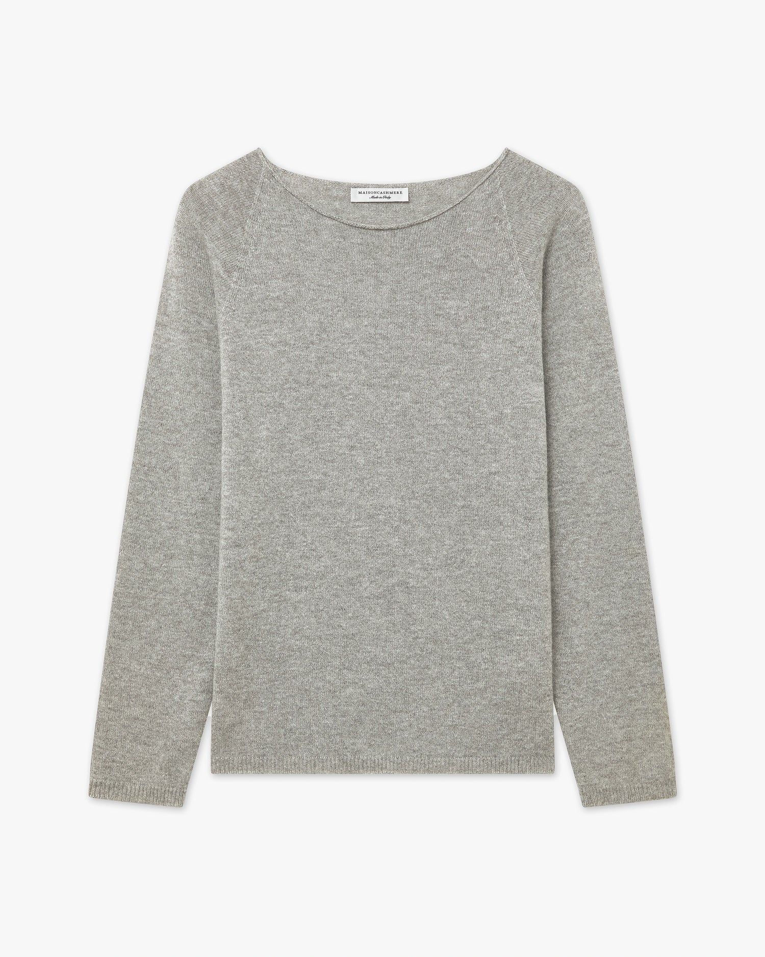Pull Col Rond Piuma Femme - Gris Clair - Archive