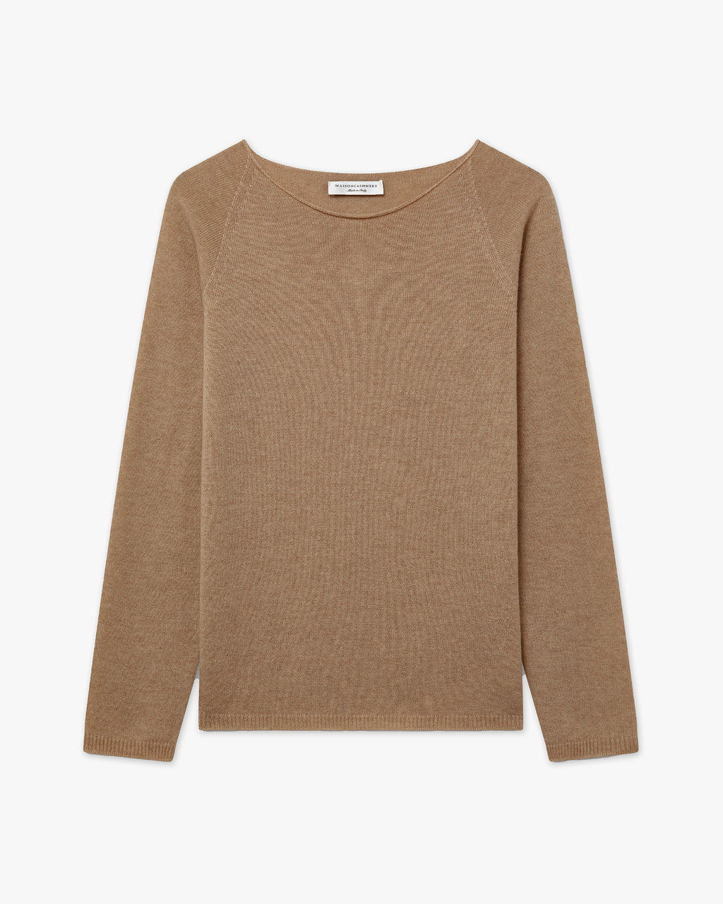 Piuma Rundhalspullover Damen - Camel - Archiv