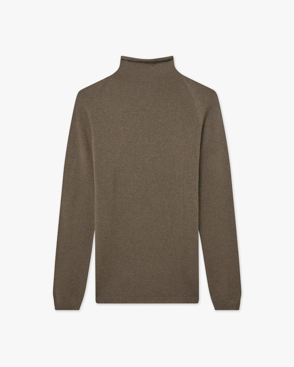 Piuma Mock Neck Sweater - Brown - Archive