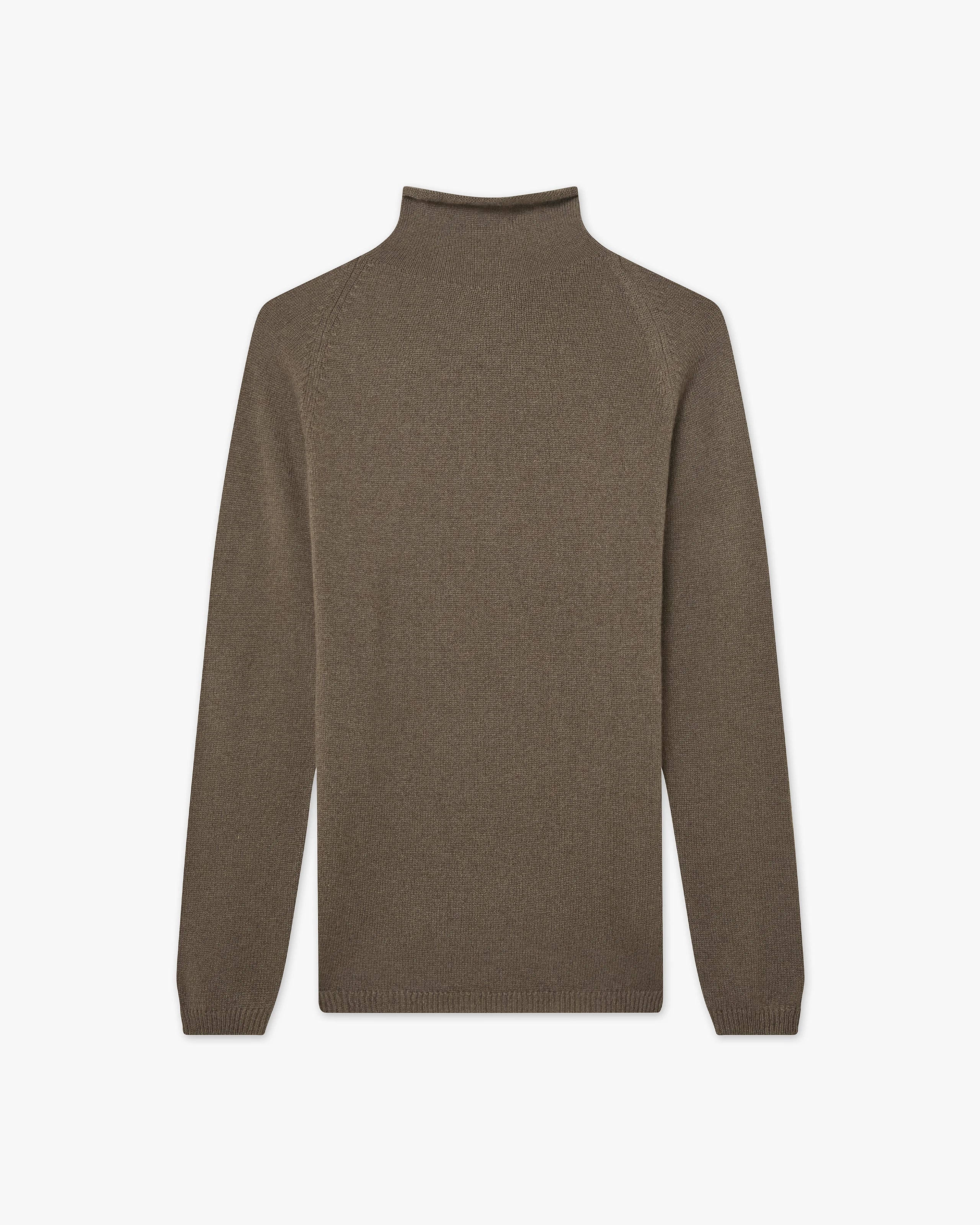Pull Col Montant Piuma - Marron - Archive