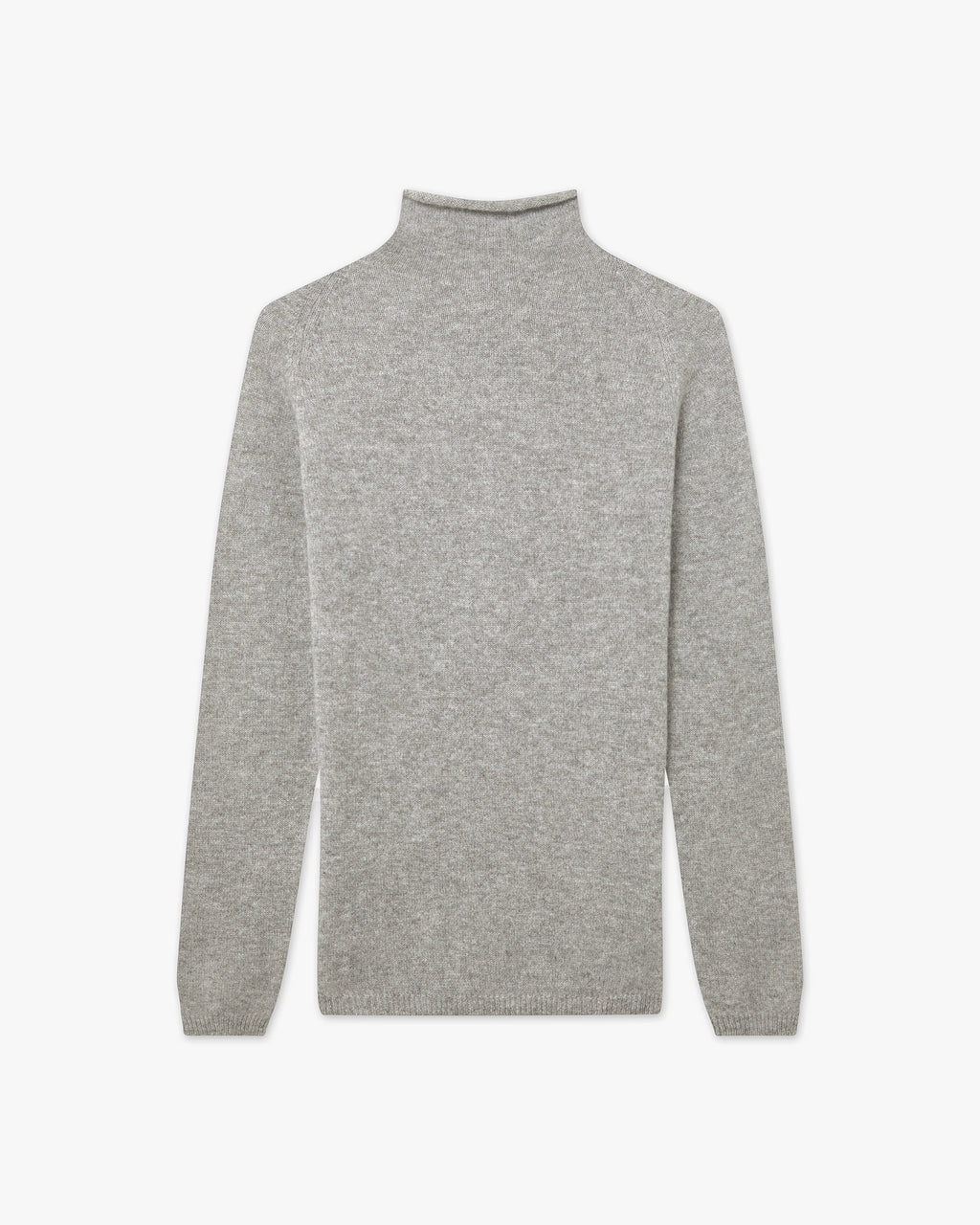Piuma Mock Neck Sweater - Light Grey - Archive