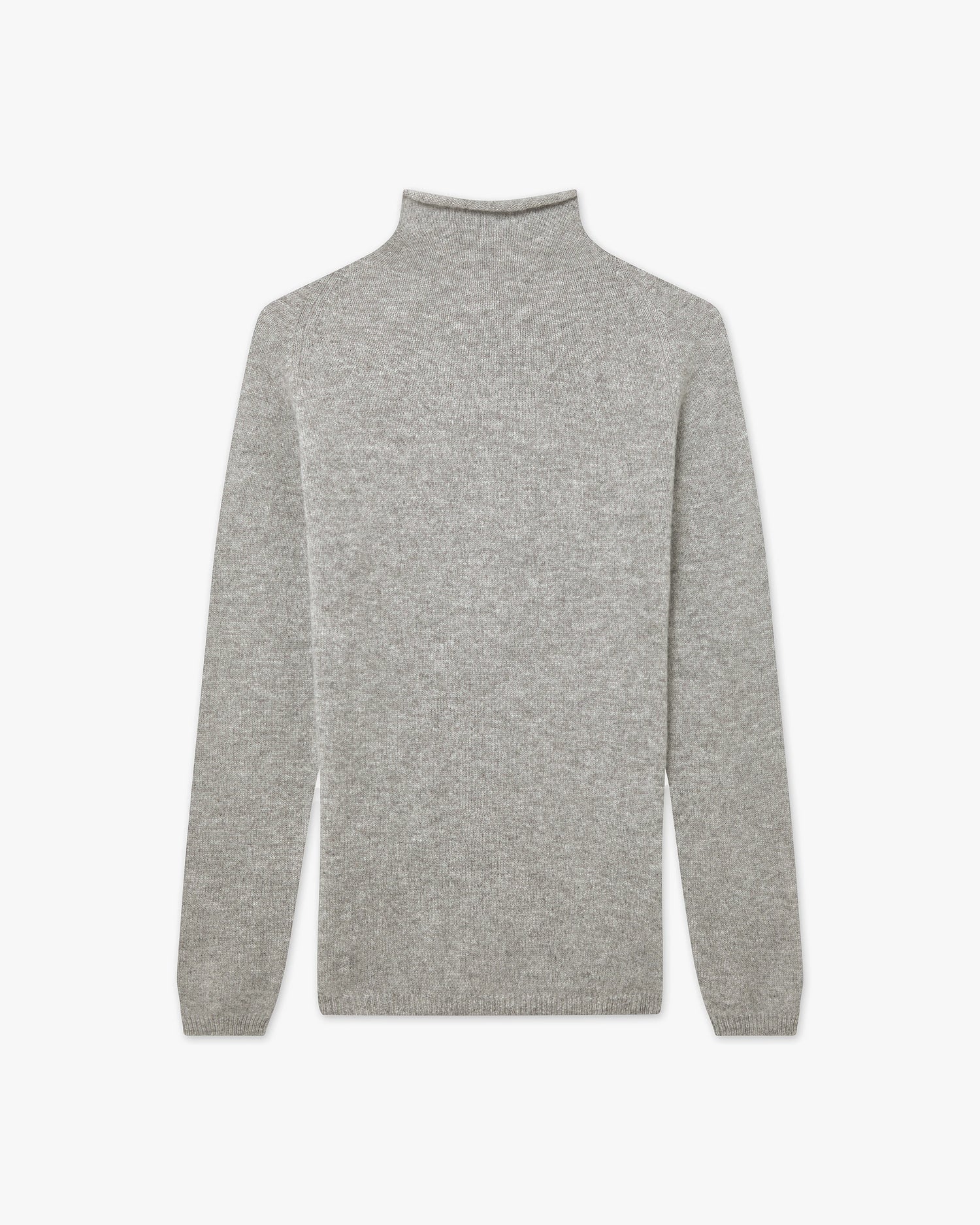 Pull Col Montant Piuma - Gris Clair - Archive