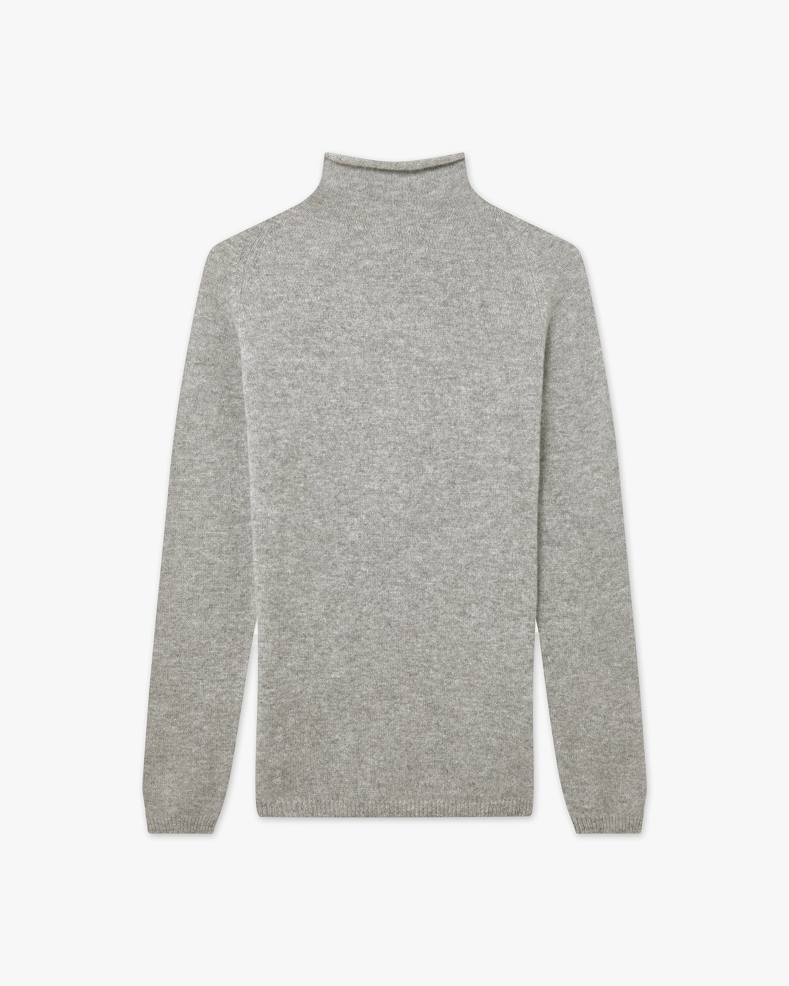 Pull Col Montant Piuma - Gris Clair - Archive