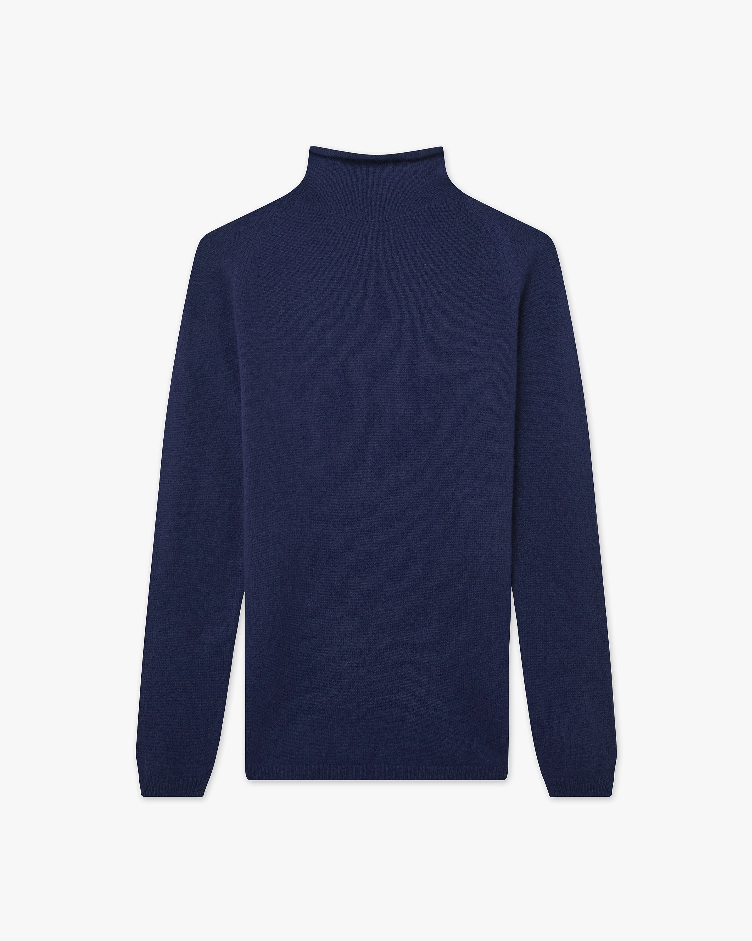 Pull Col Montant Piuma - Bleu - Archive