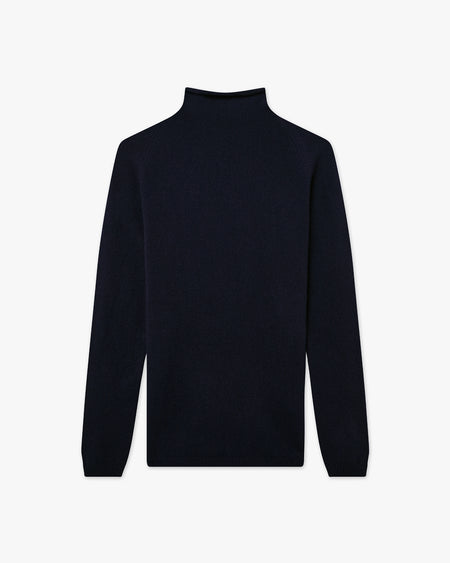 Pull Col Montant Piuma - Bleu Nuit - Archive