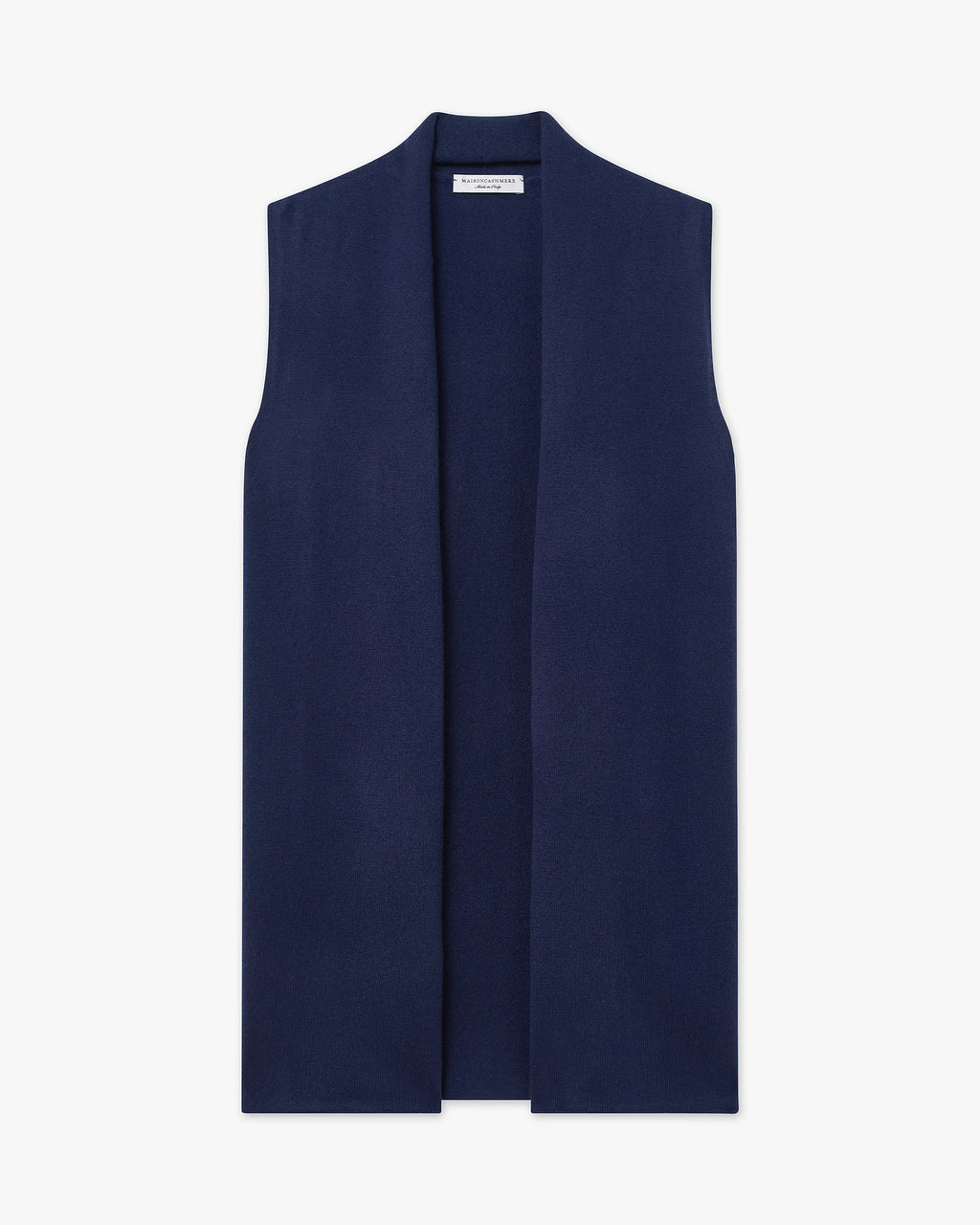 Cardigan Sans Manches Essential - Bleu - Archive