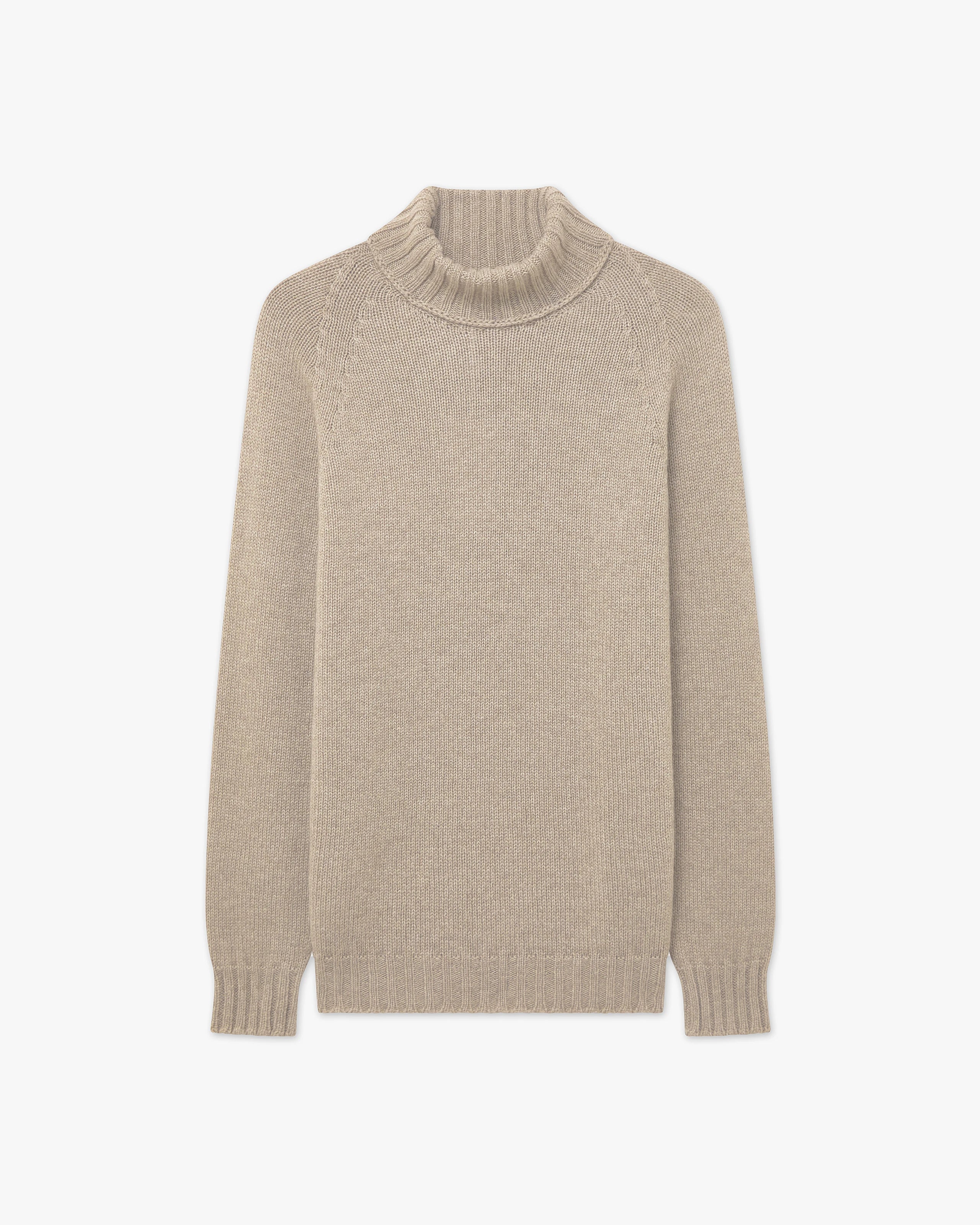 Women's Parksville Turtleneck Sweater - Beige - Archive
