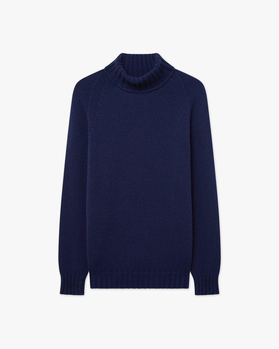 Women's Parksville Turtleneck Sweater - Blue - Archive