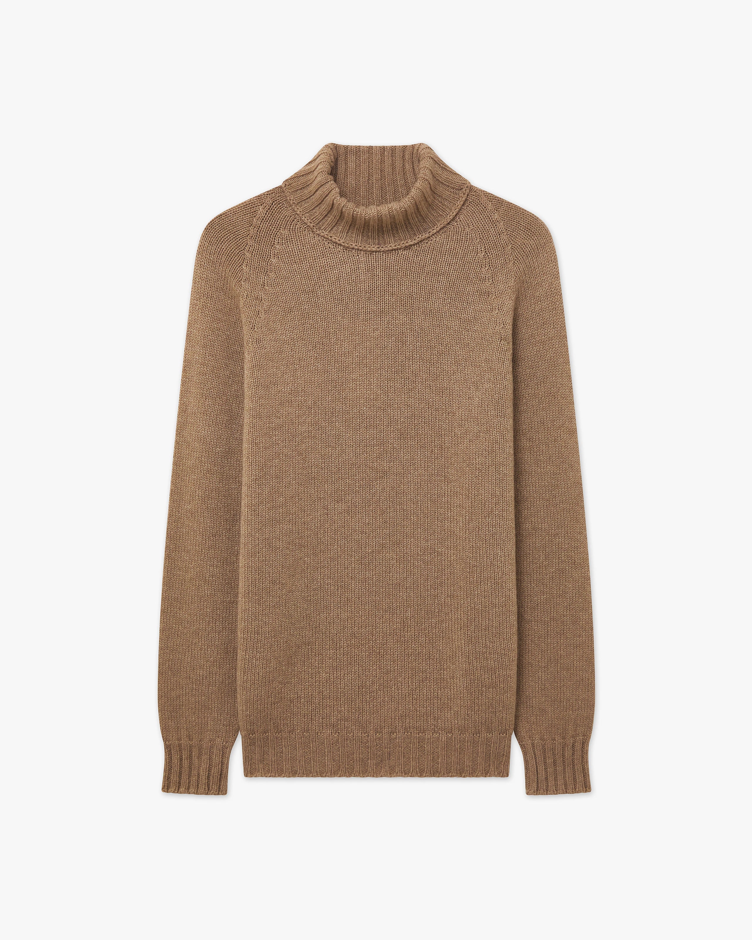 Women's Parksville Turtleneck Sweater - Camel - Archive