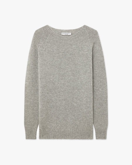 Maglia Girocollo Parksville Donna - Grigio Chiaro - Archivio