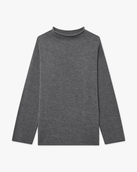 Women's Siena Sweater - Medium Grey - Archive